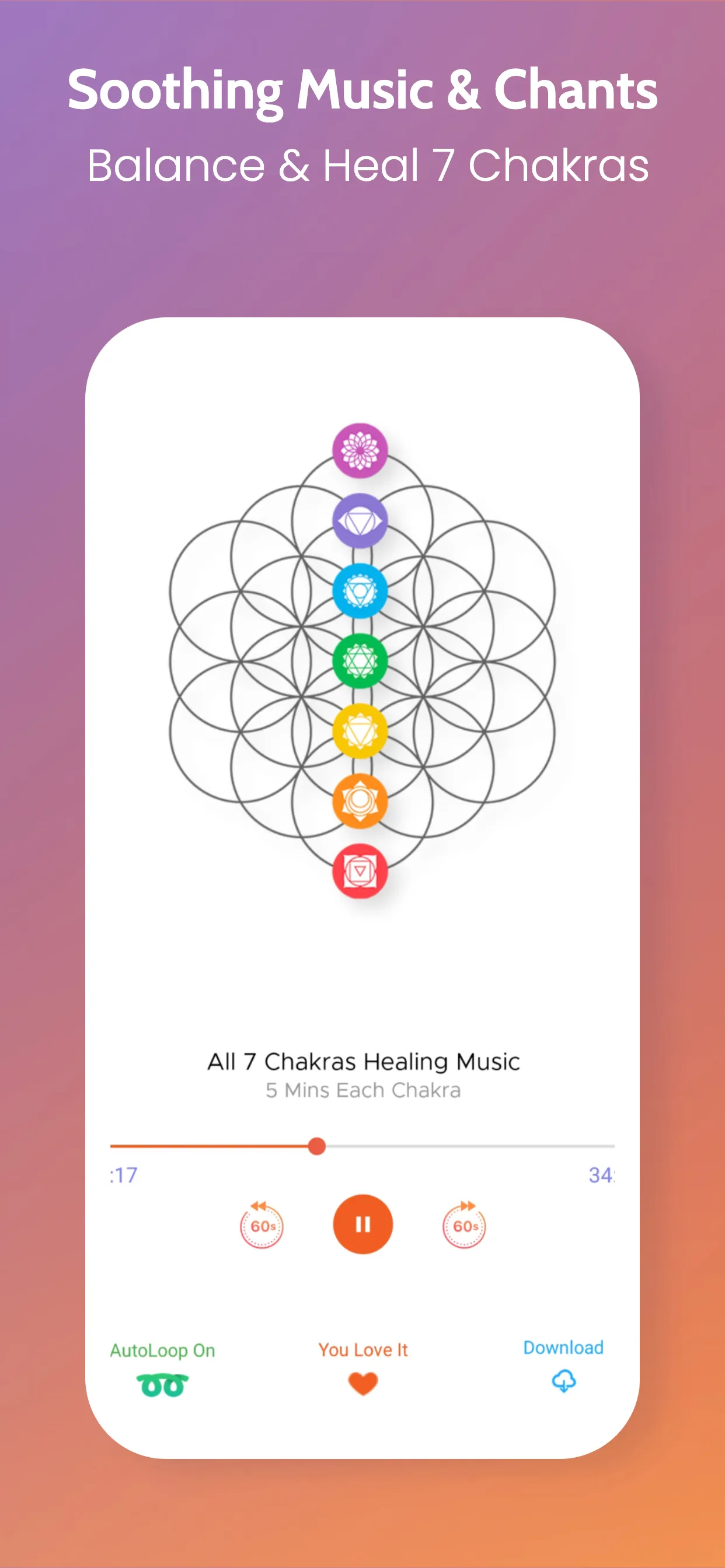 Meditative Mind: Healing Music | Indus Appstore | Screenshot