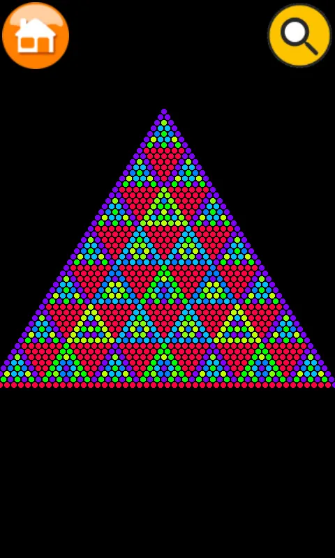 Fractals Pascal Triangle | Indus Appstore | Screenshot