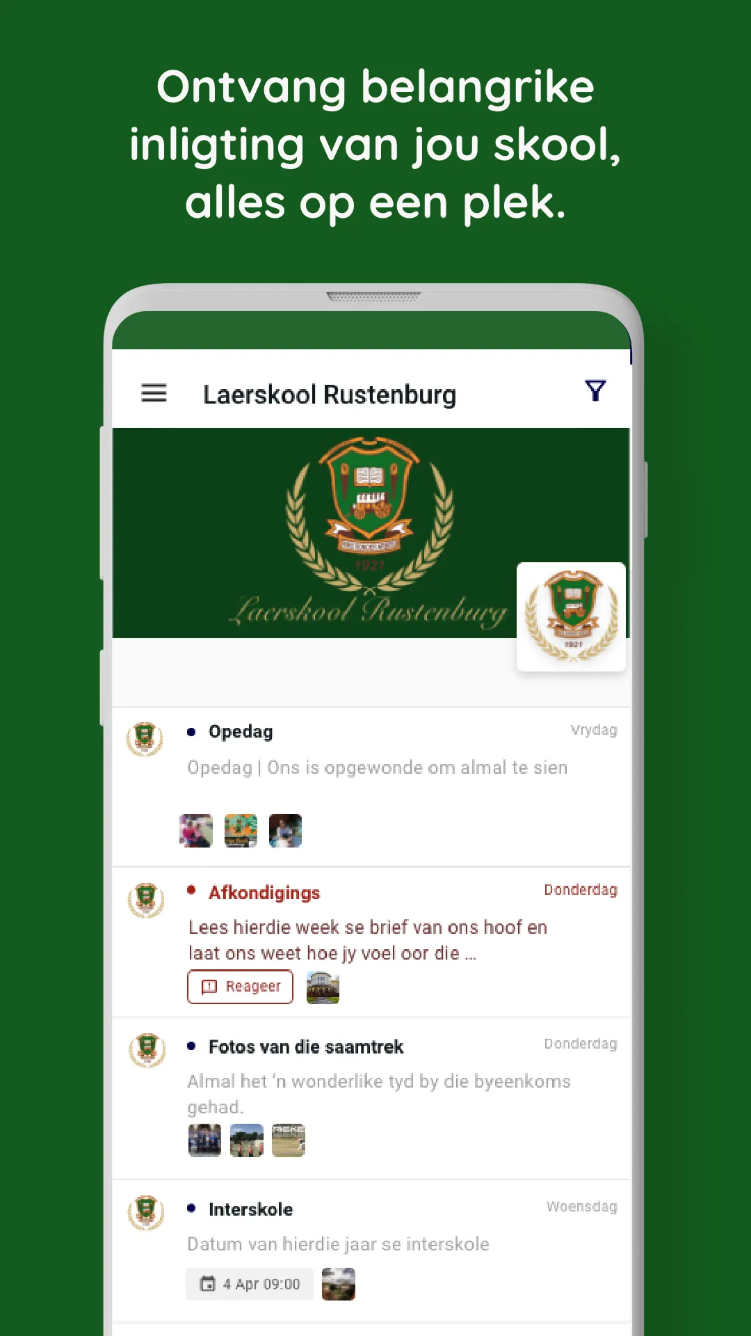 Laerskool Rustenburg | Indus Appstore | Screenshot