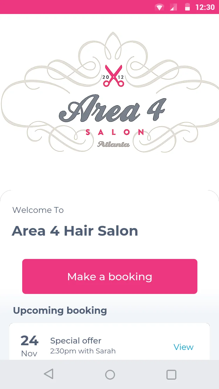 Area 4 Hair Salon | Indus Appstore | Screenshot