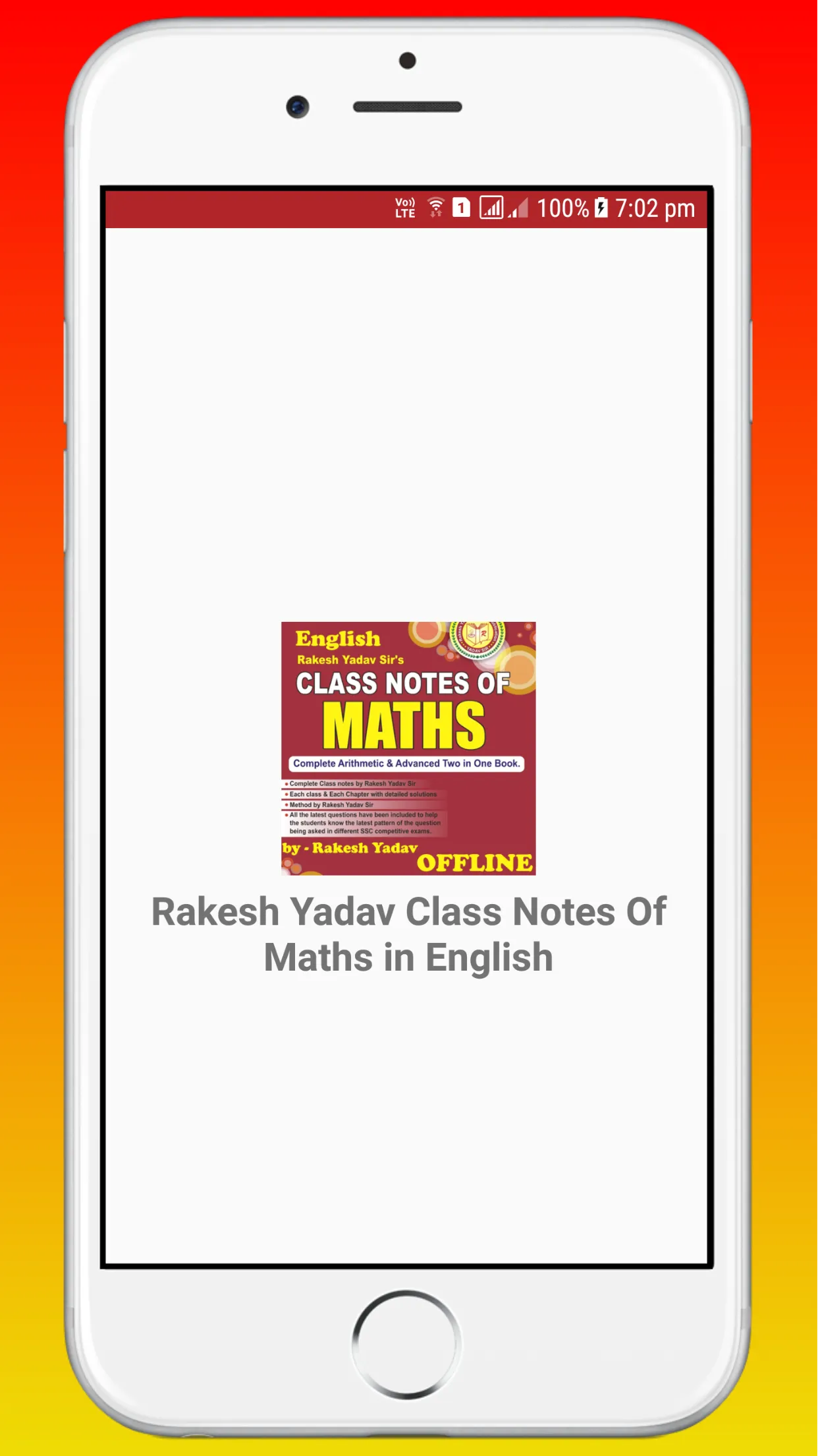 Rakesh Yadav Class Notes of Ma | Indus Appstore | Screenshot