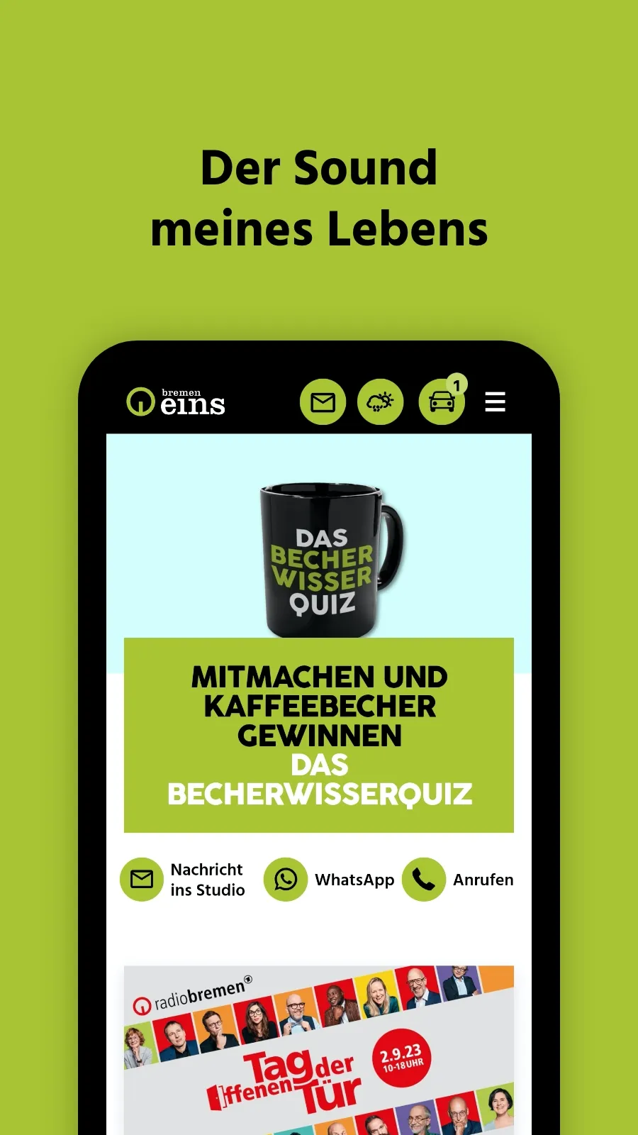 Bremen Eins | Indus Appstore | Screenshot