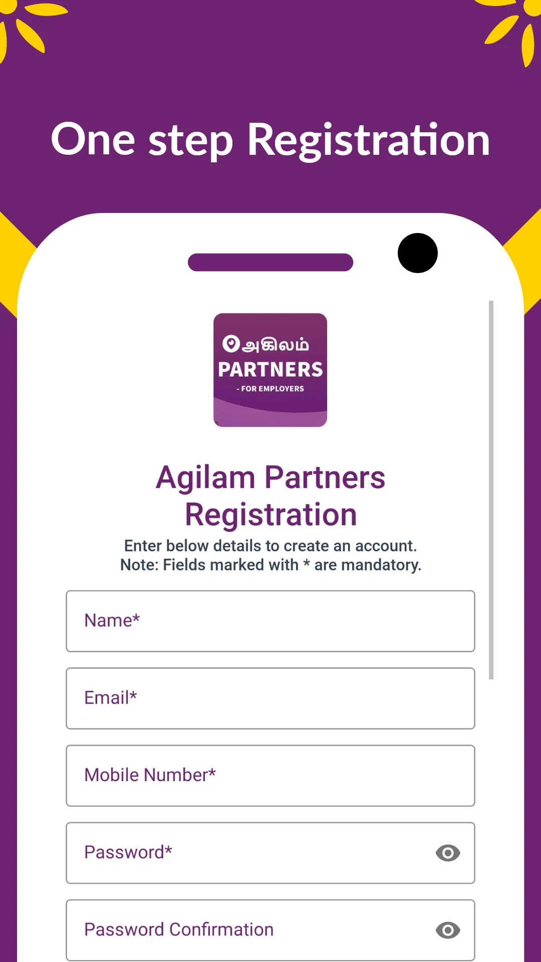 Agilam Recruiter App | Indus Appstore | Screenshot