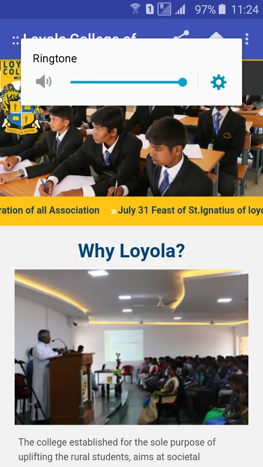 loyola mettala | Indus Appstore | Screenshot