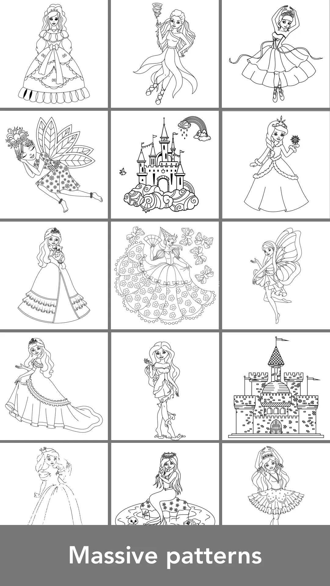 Princess Coloring Books | Indus Appstore | Screenshot