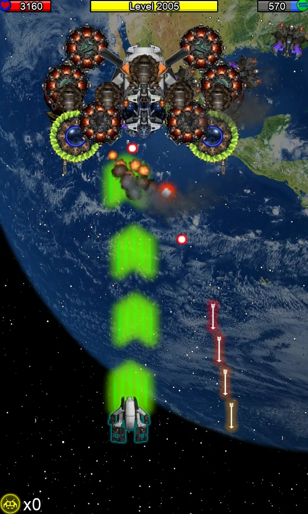 Space Wars Spaceship Shooter 3 | Indus Appstore | Screenshot