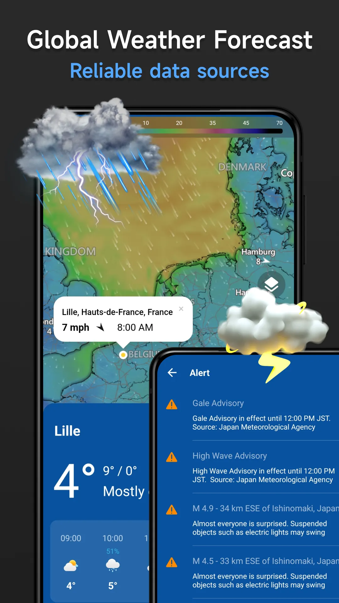 Live Weather & Radar Map | Indus Appstore | Screenshot