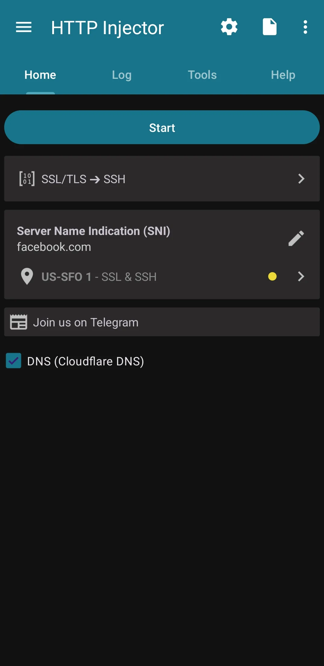 HTTP Injector (SSH/UDP/DNS)VPN | Indus Appstore | Screenshot