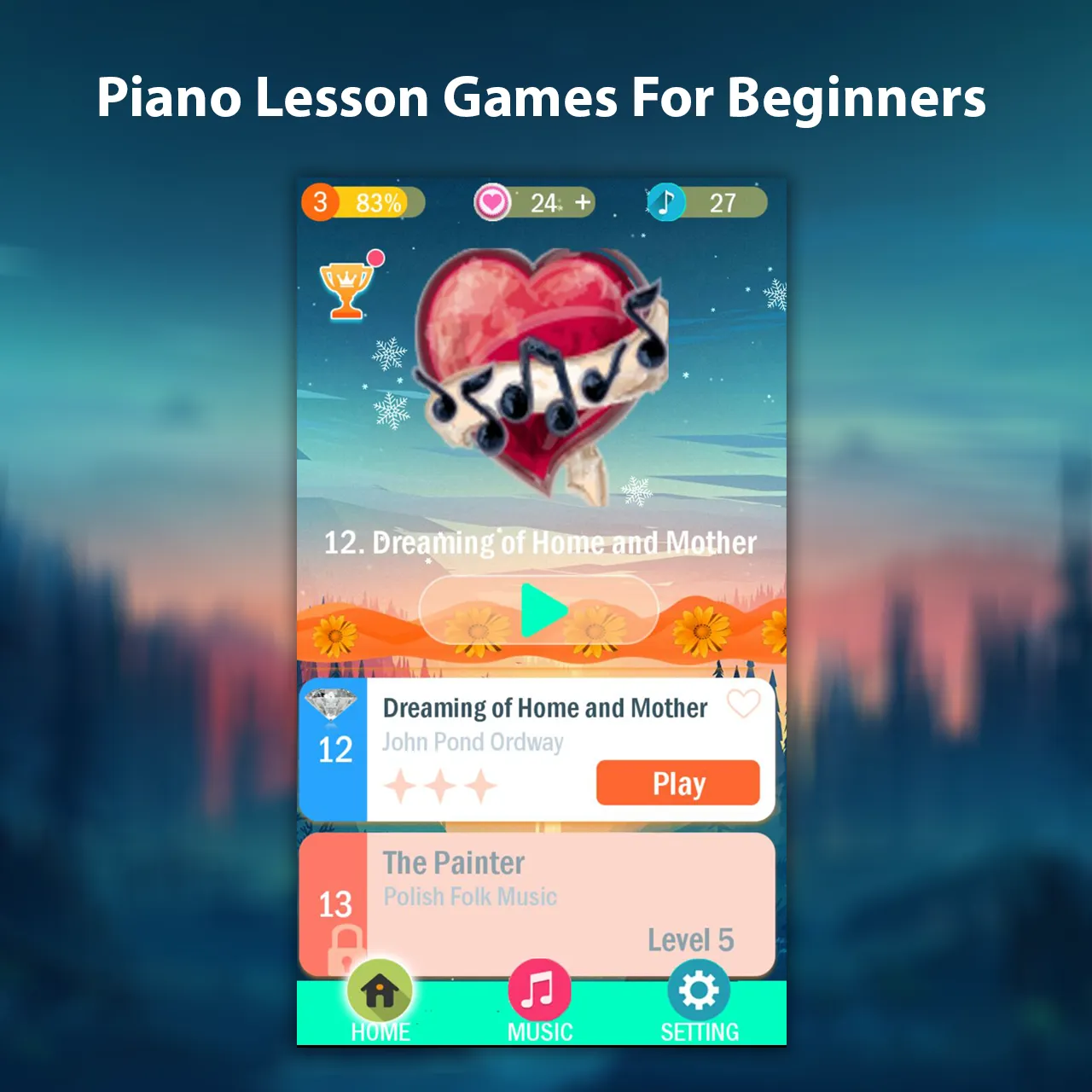 Piano Lesson Games For Beginne | Indus Appstore | Screenshot