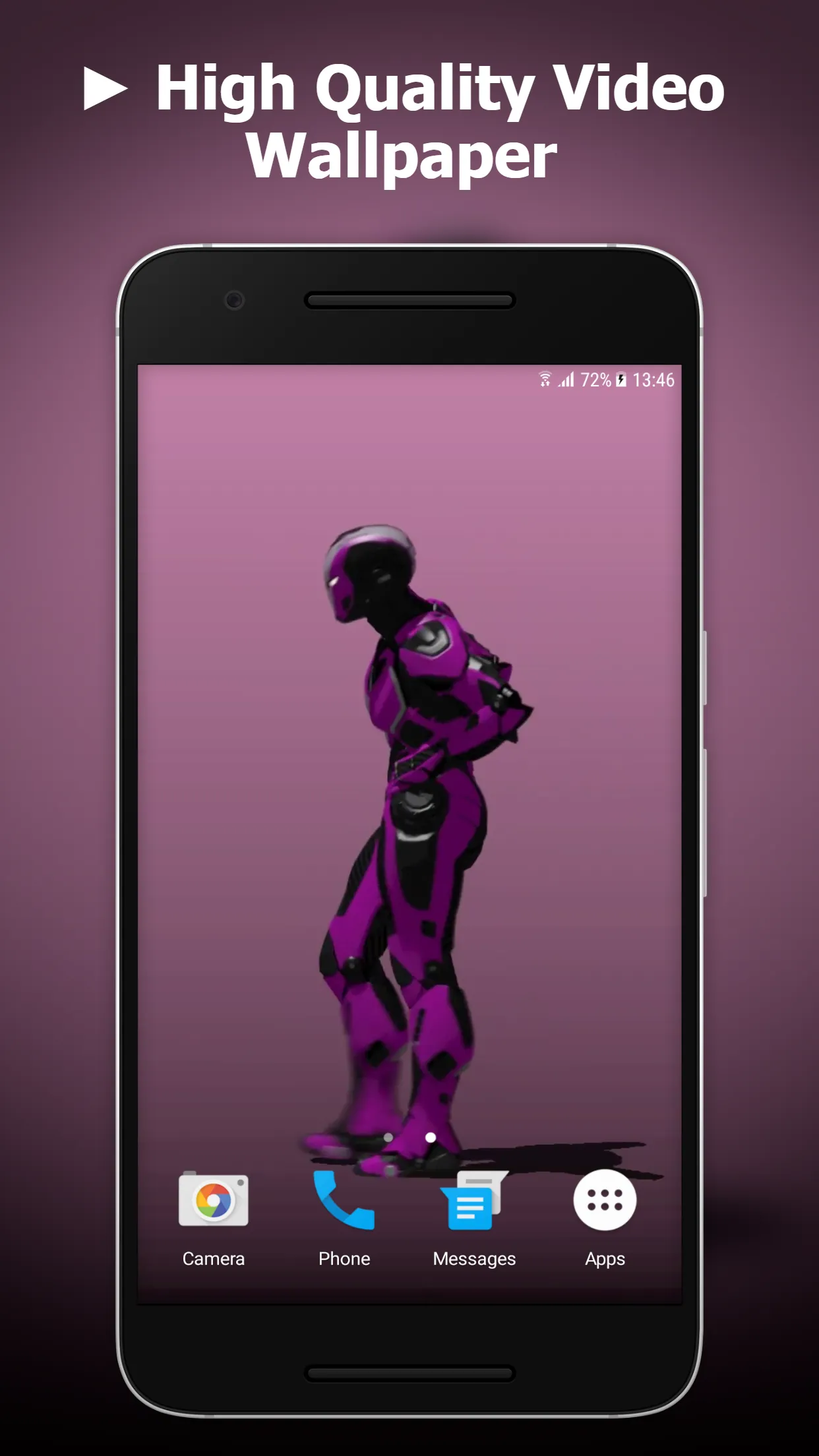 Dancing Robot Live Wallpaper | Indus Appstore | Screenshot