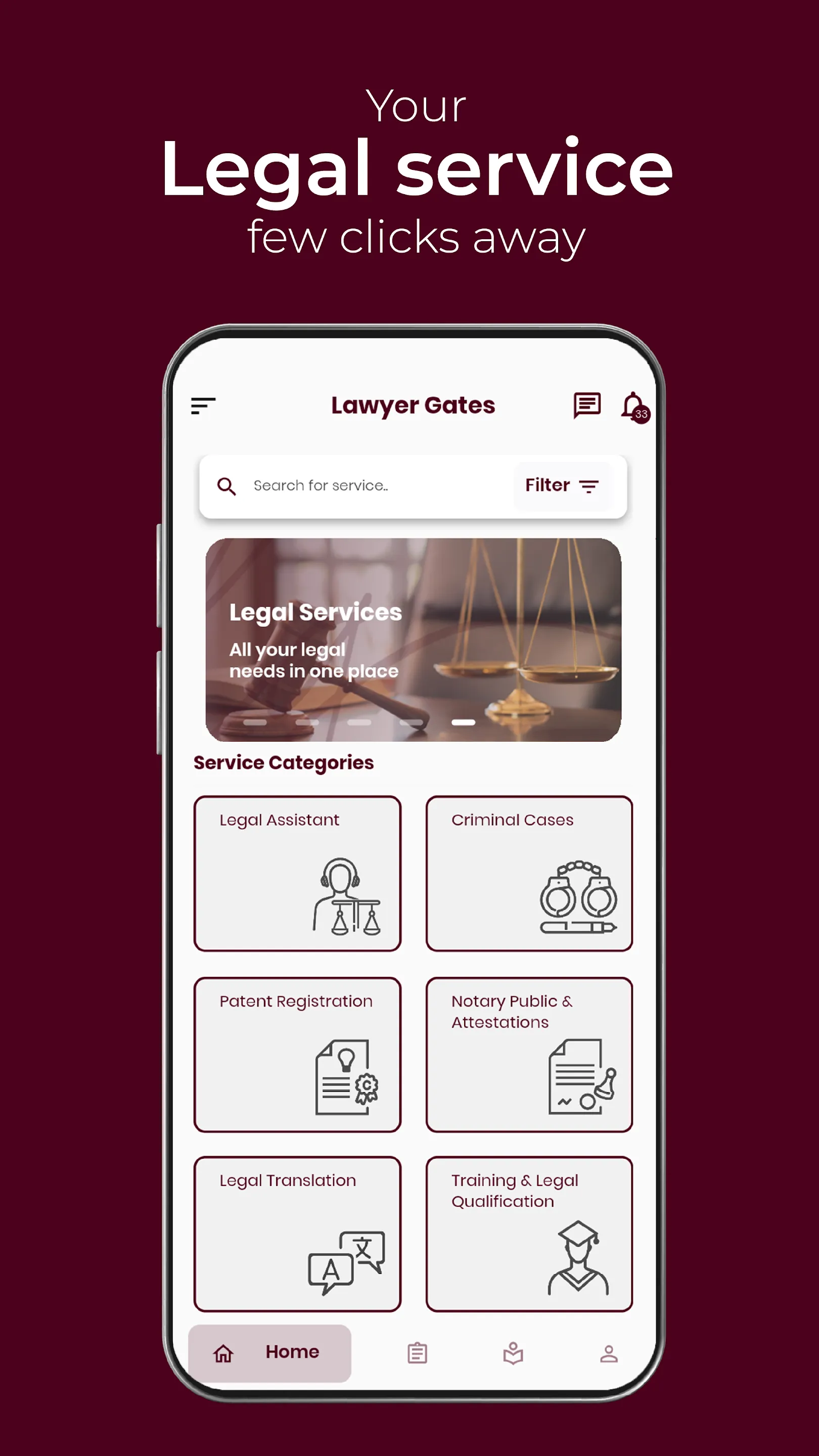 Lawyer Gates | Indus Appstore | Screenshot