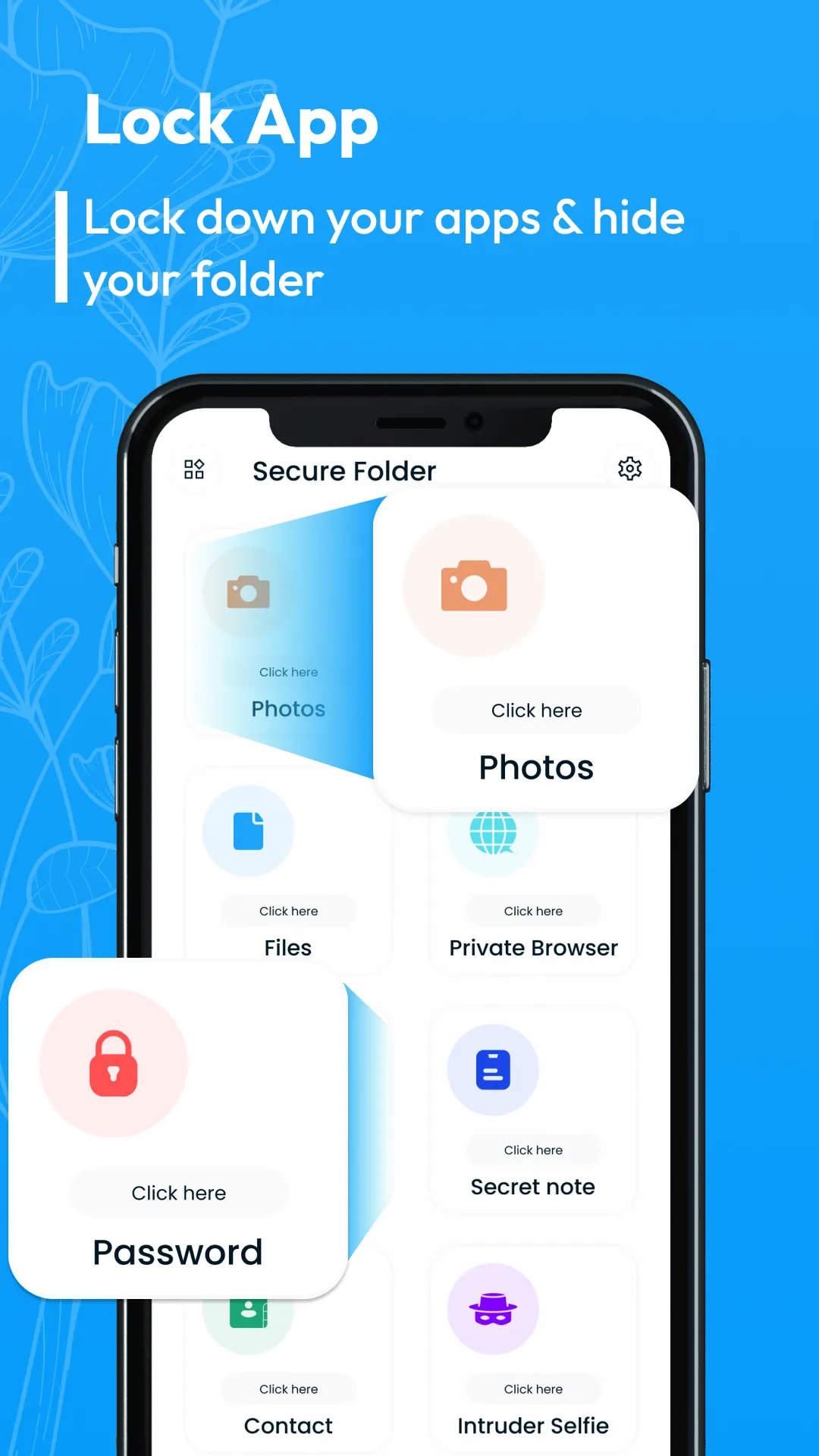 Secure Folder : Secure Vault | Indus Appstore | Screenshot