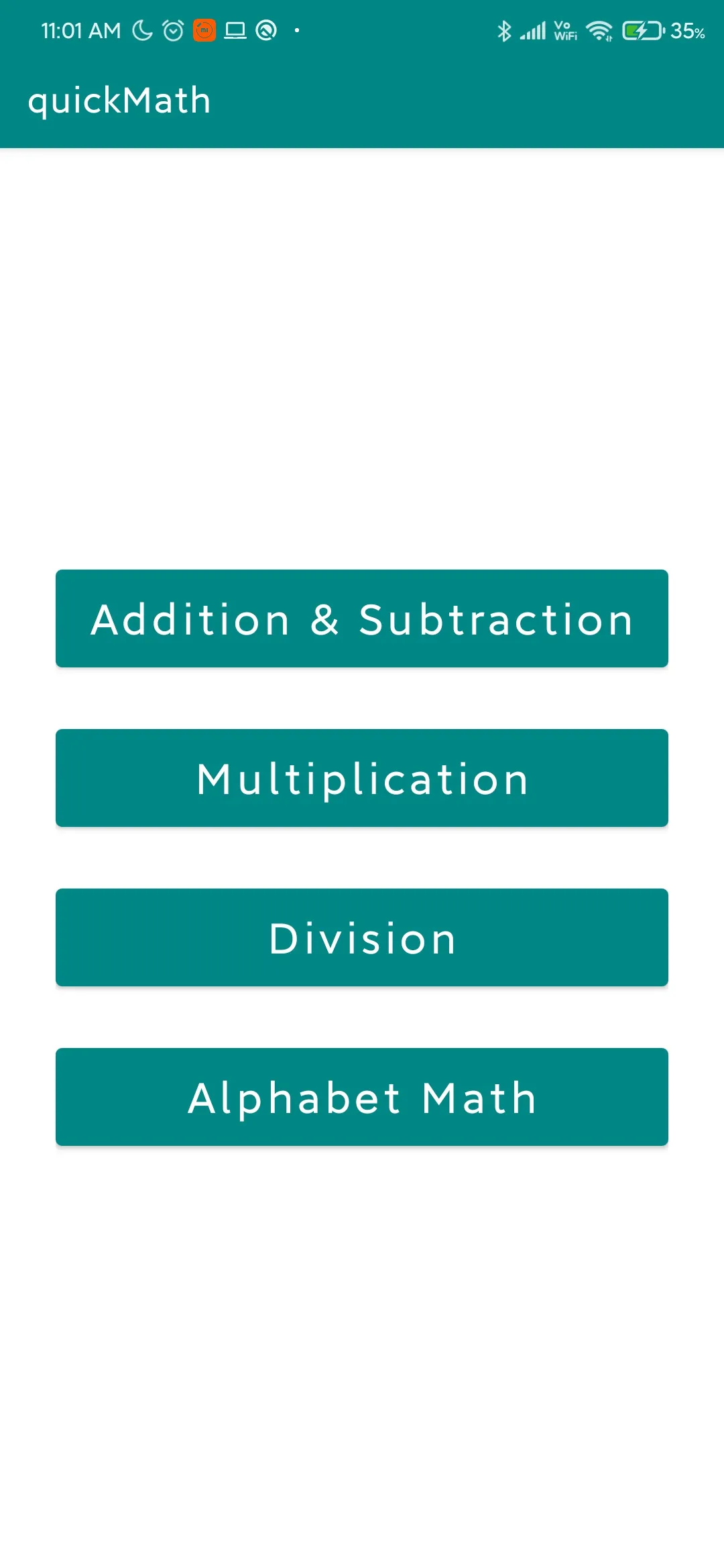 quickMath | Indus Appstore | Screenshot