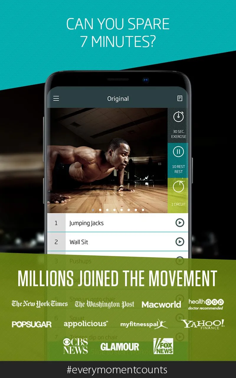 7 Minute Workout - HIIT Weight | Indus Appstore | Screenshot