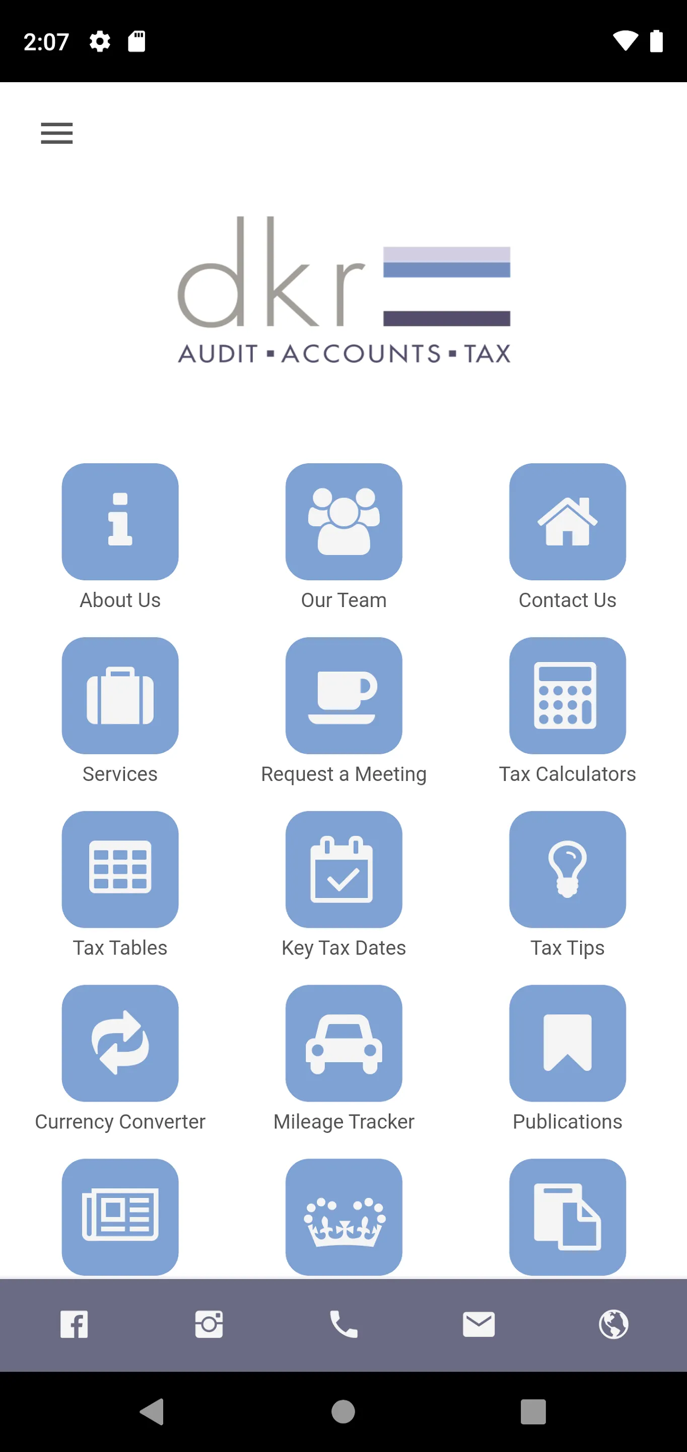 DKR Chartered Accountants | Indus Appstore | Screenshot