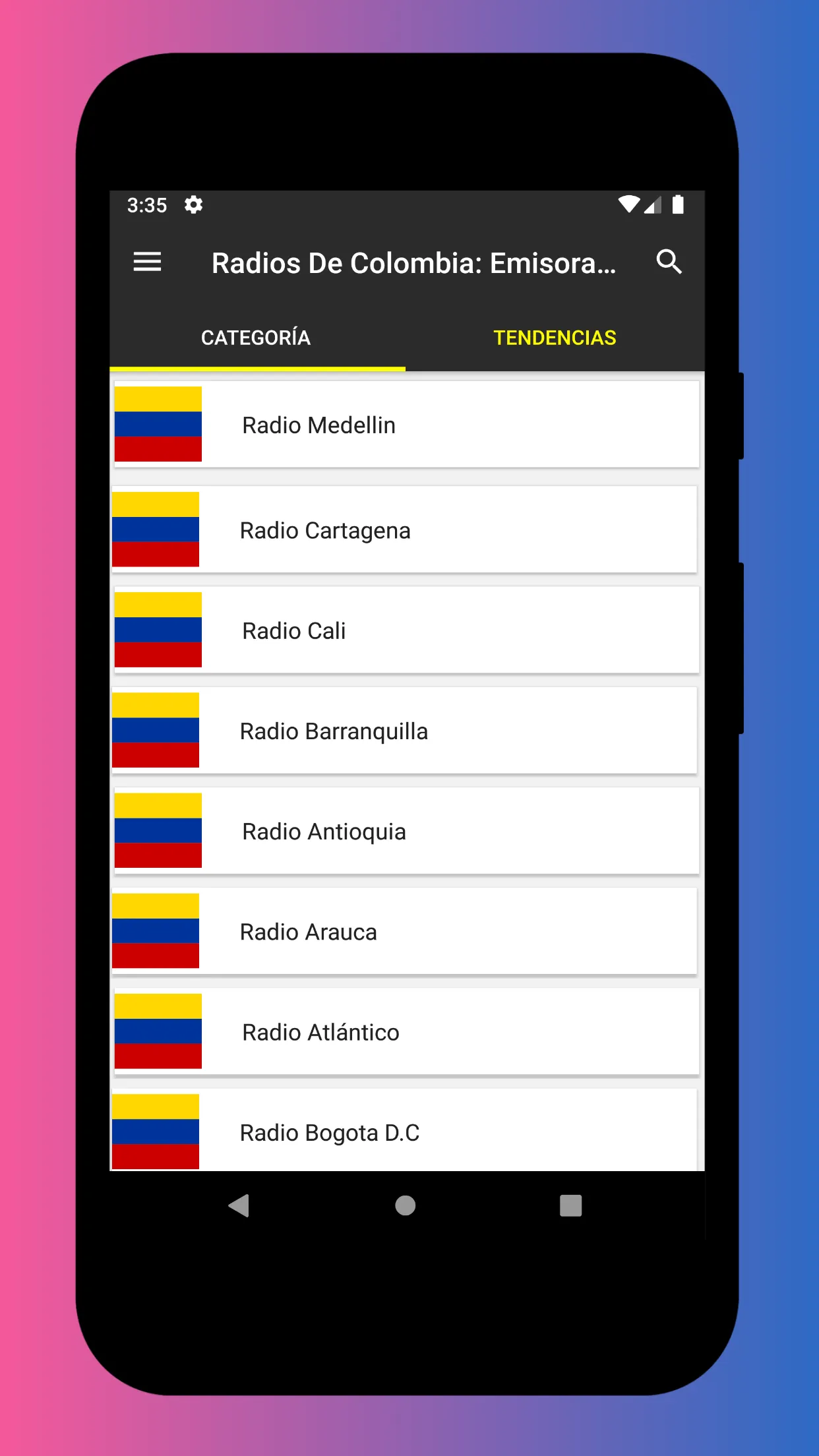 Radio Colombia - Radio AM & FM | Indus Appstore | Screenshot