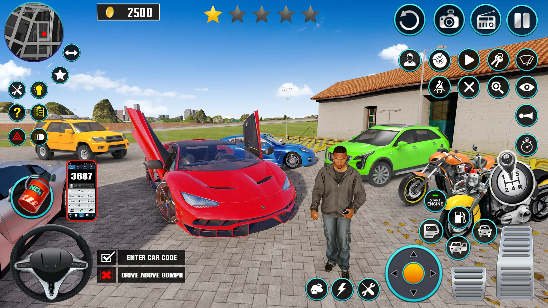 Open World Car Driving Games | Indus Appstore | Screenshot