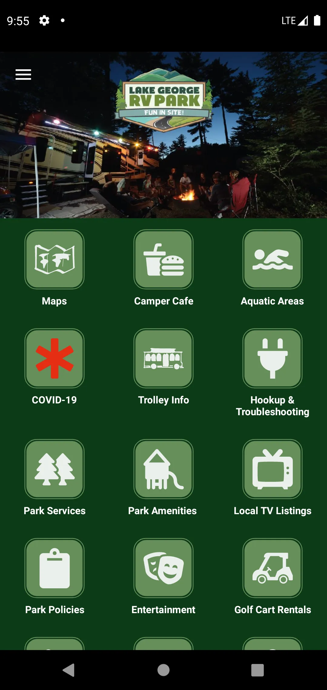 Lake George RV Park | Indus Appstore | Screenshot