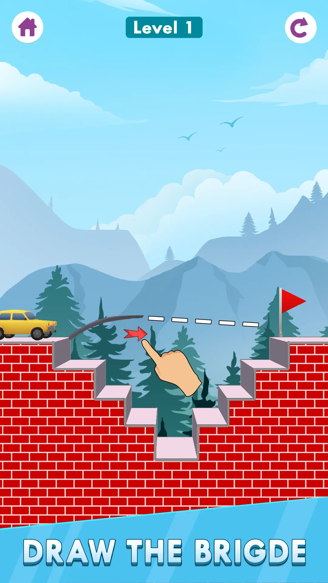 Draw The Bridge 3D | Indus Appstore | Screenshot