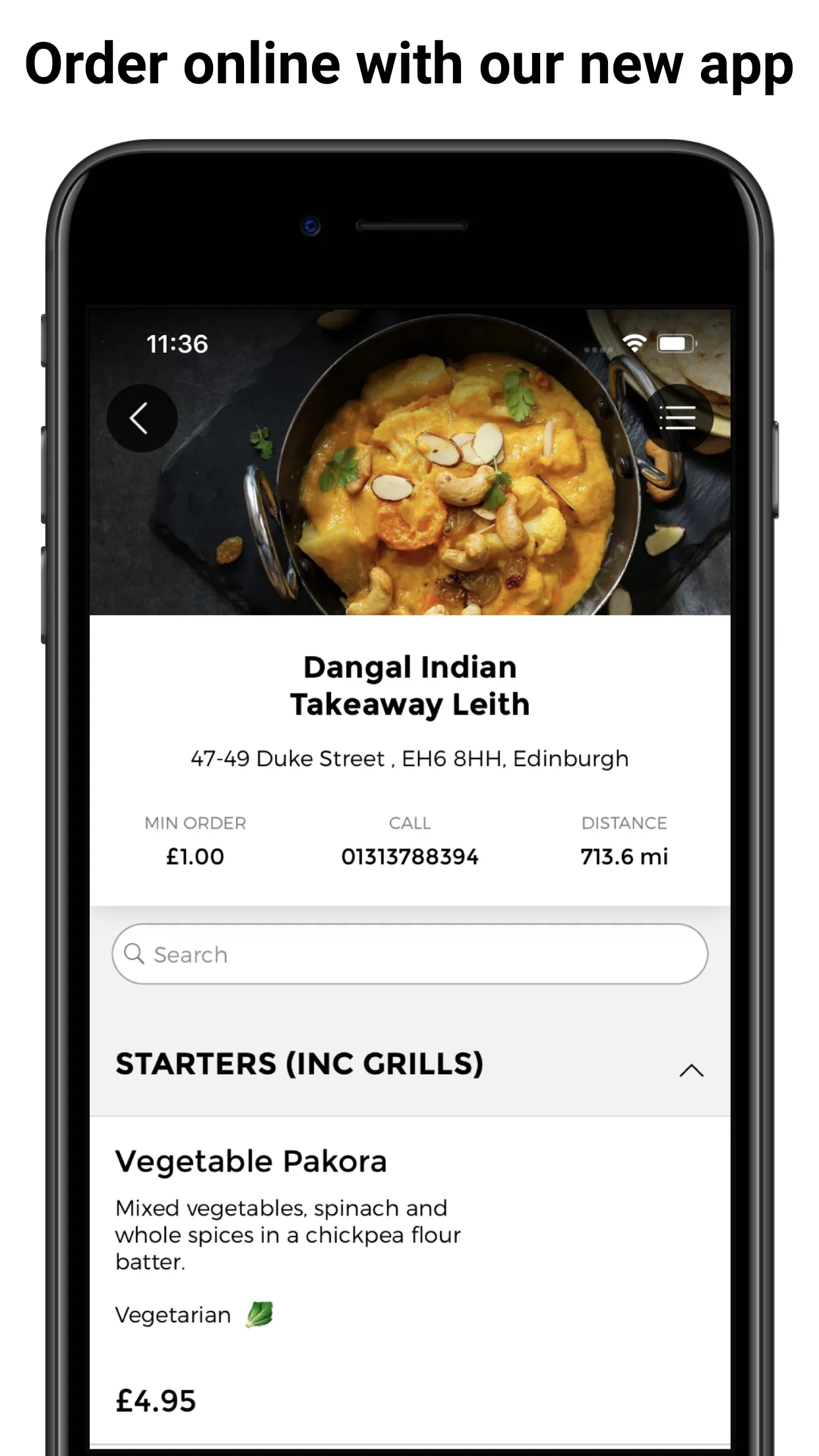 Dangal Indian Takeaway | Indus Appstore | Screenshot