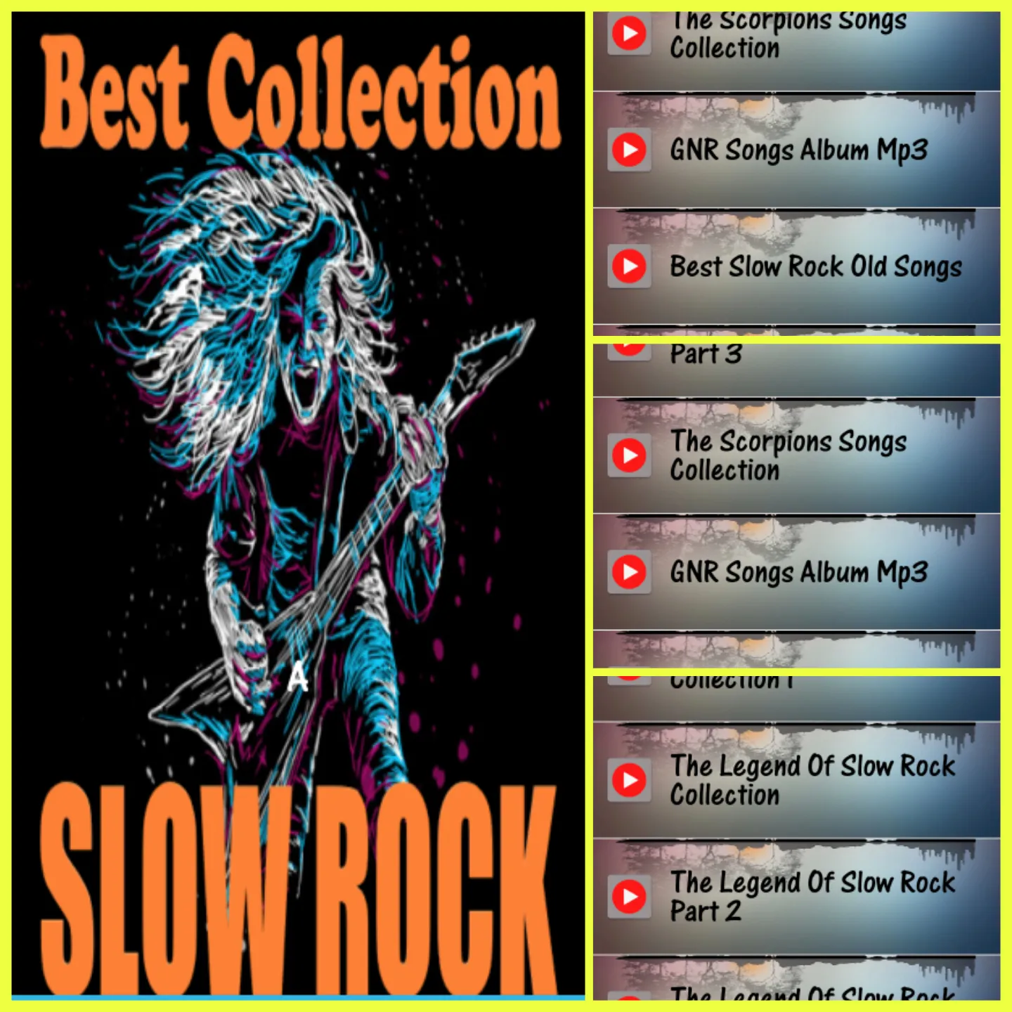 Slow Rock Collection | Indus Appstore | Screenshot