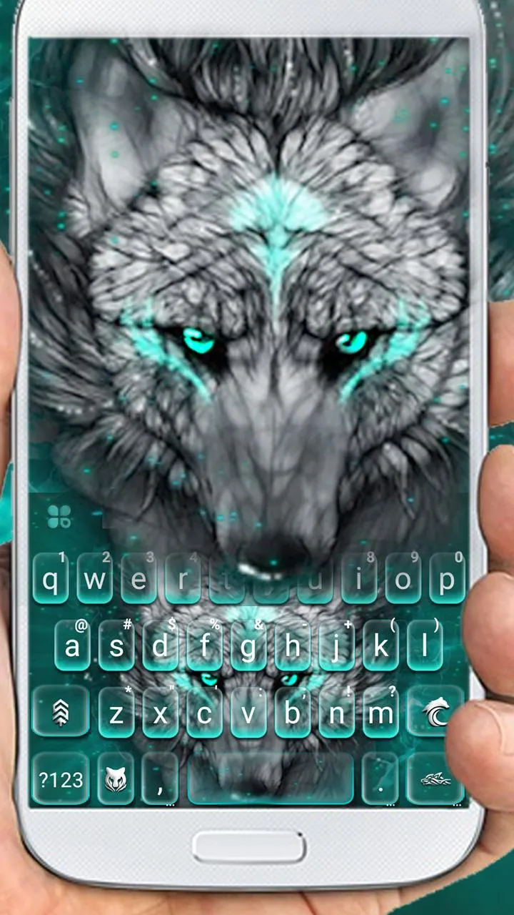 Cool Wolf Keyboard Theme | Indus Appstore | Screenshot