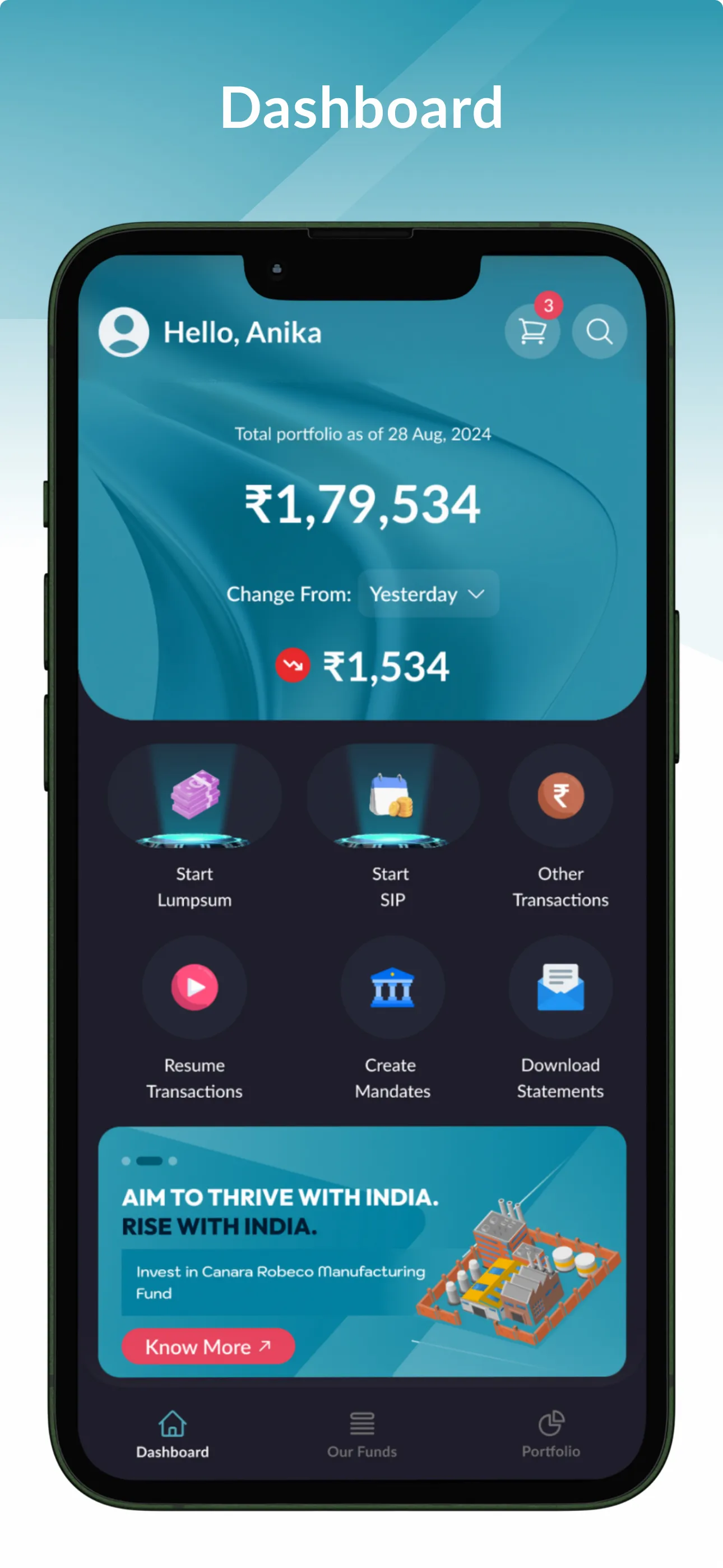 smarTInvestor - Canara Robeco | Indus Appstore | Screenshot