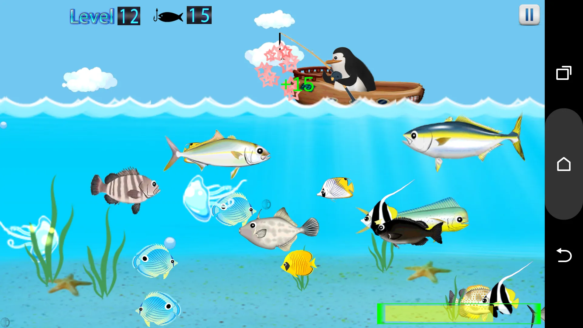 Penguin Fishing | Indus Appstore | Screenshot