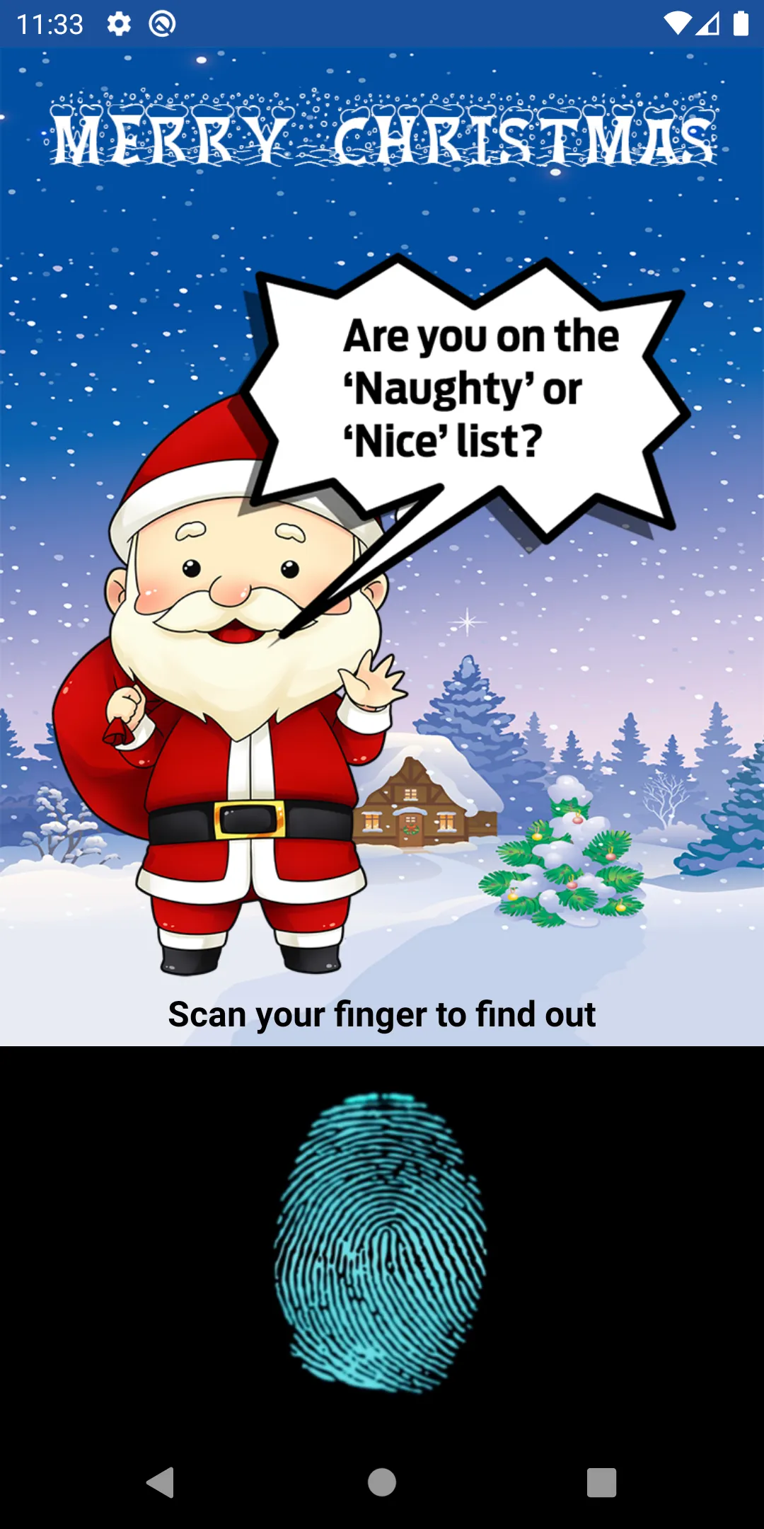 Naughty or Nice Detector | Indus Appstore | Screenshot