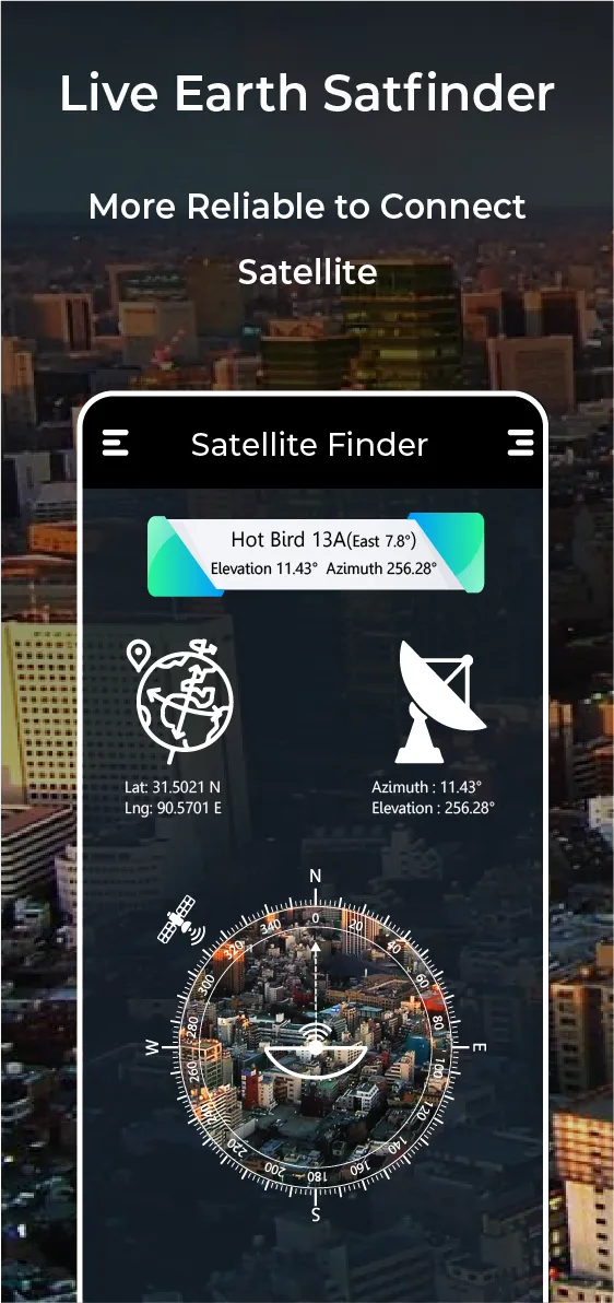 Gps Satellite Finder Pro | Indus Appstore | Screenshot