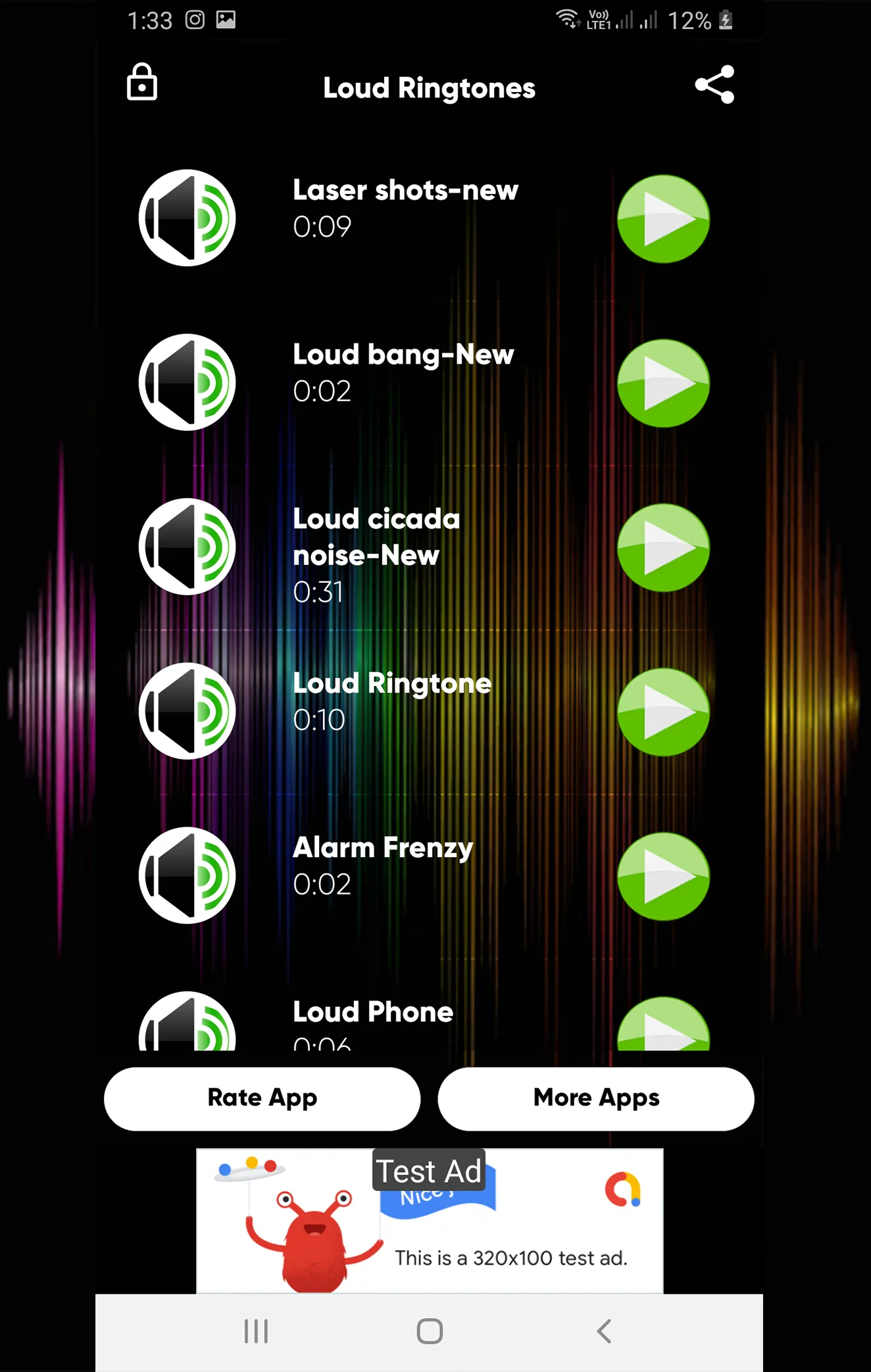 Loud Ringtones | Indus Appstore | Screenshot