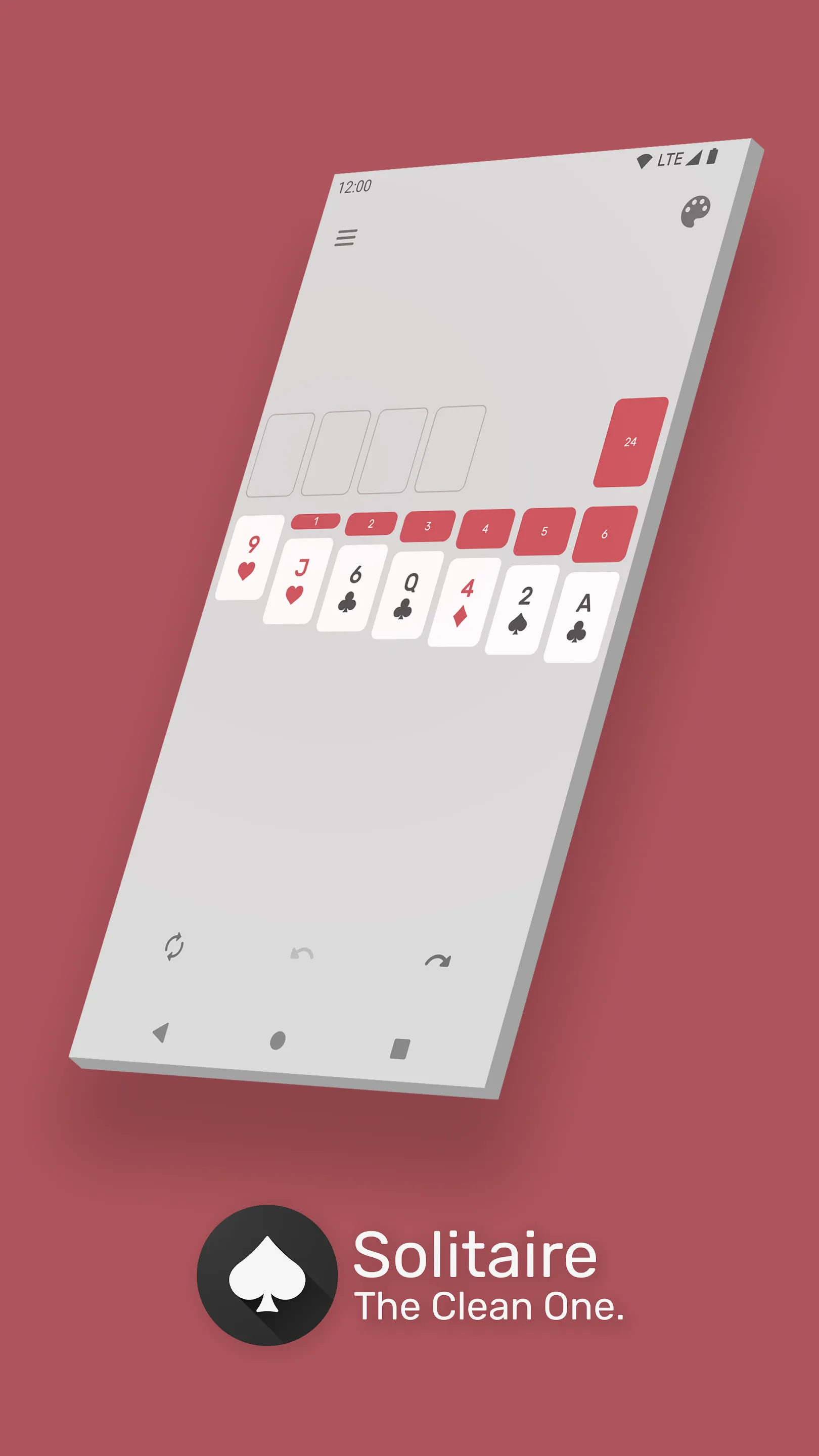 Solitaire - The Clean One | Indus Appstore | Screenshot