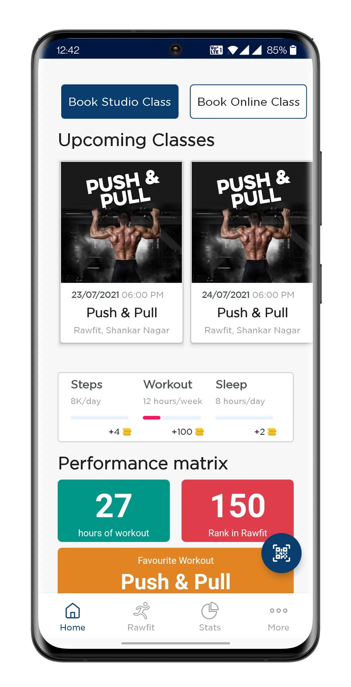 Rawfit - Raipur based Gym | Indus Appstore | Screenshot