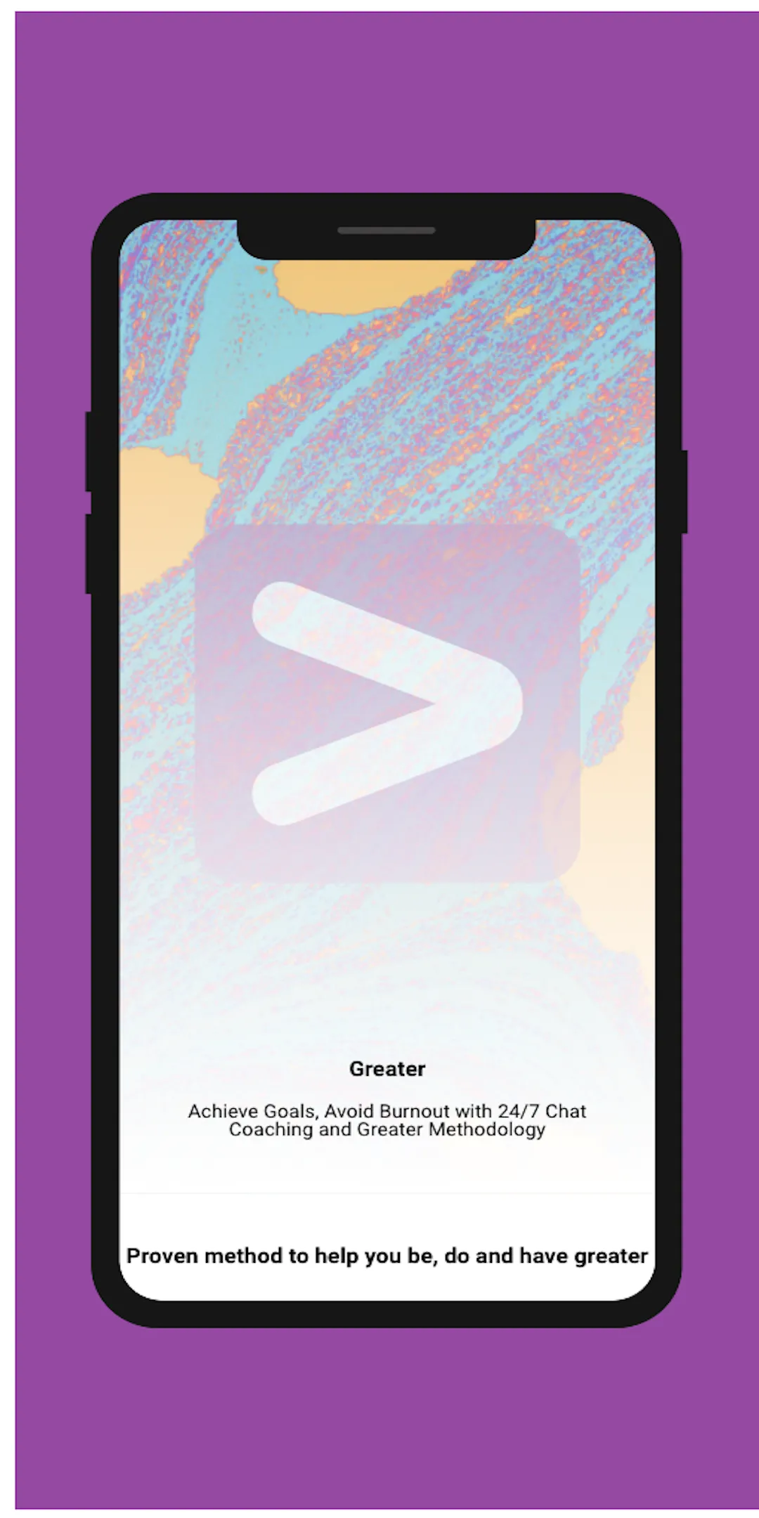 Greater - 24/7 Chat Coaching | Indus Appstore | Screenshot