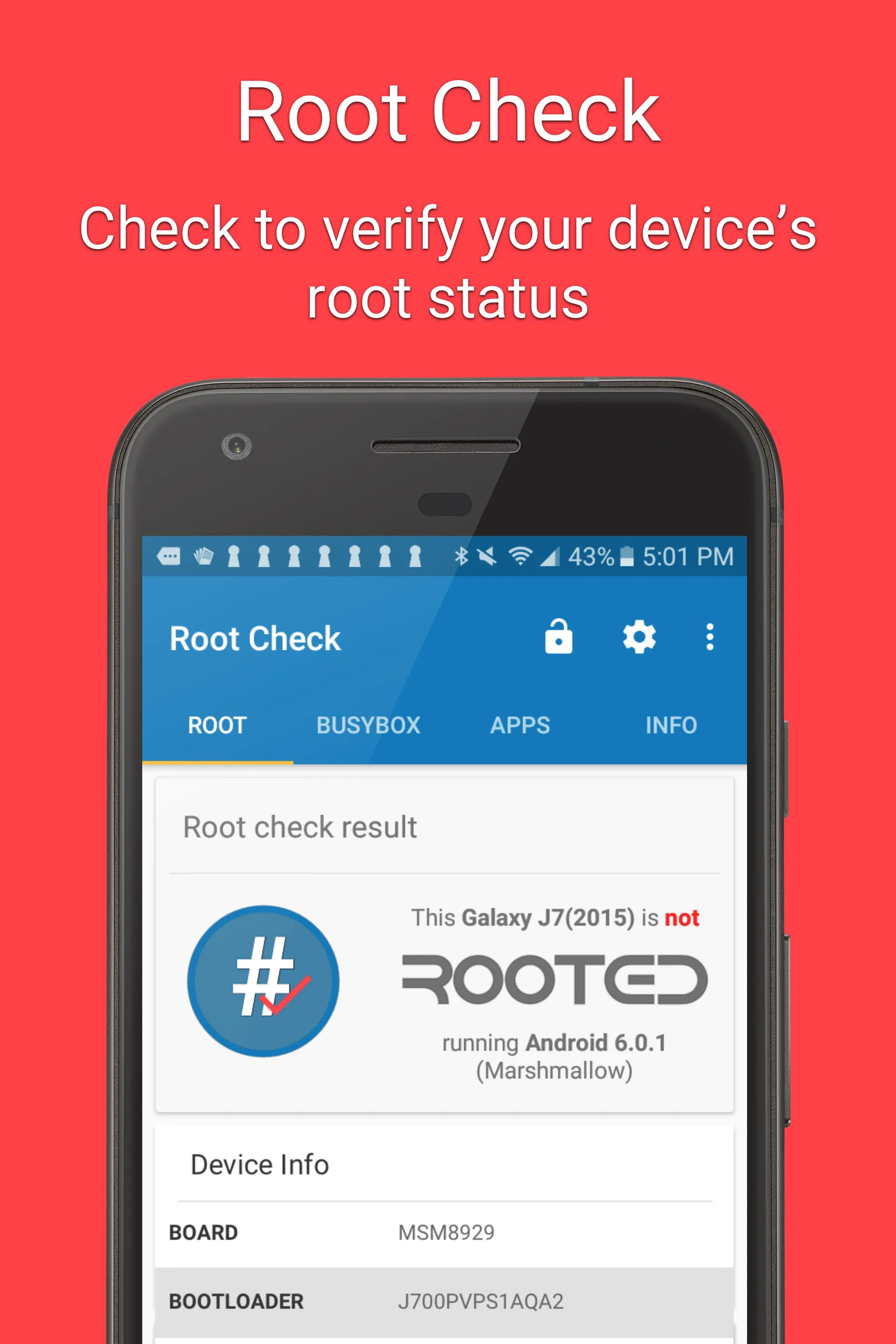 Root Check | Indus Appstore | Screenshot