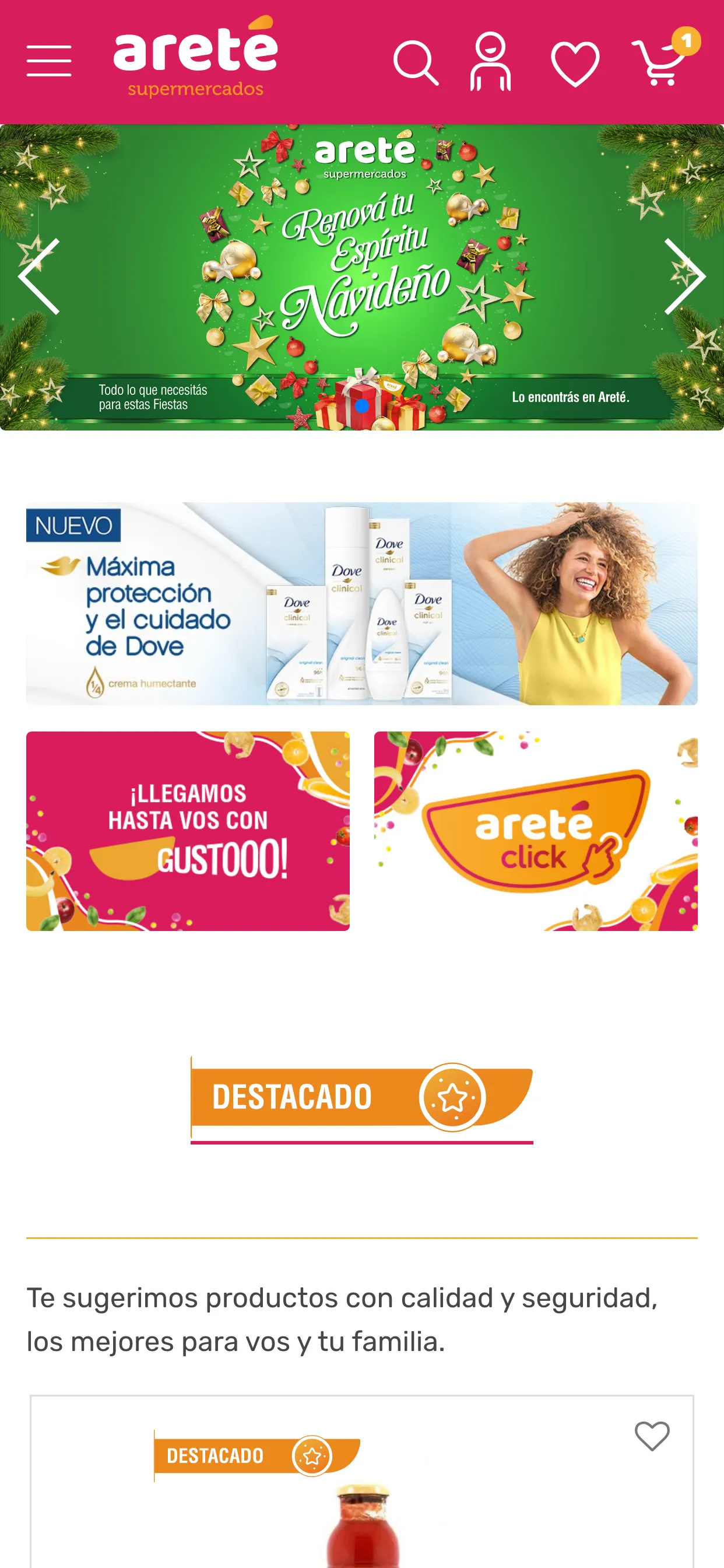 Areté Supermercados | Indus Appstore | Screenshot