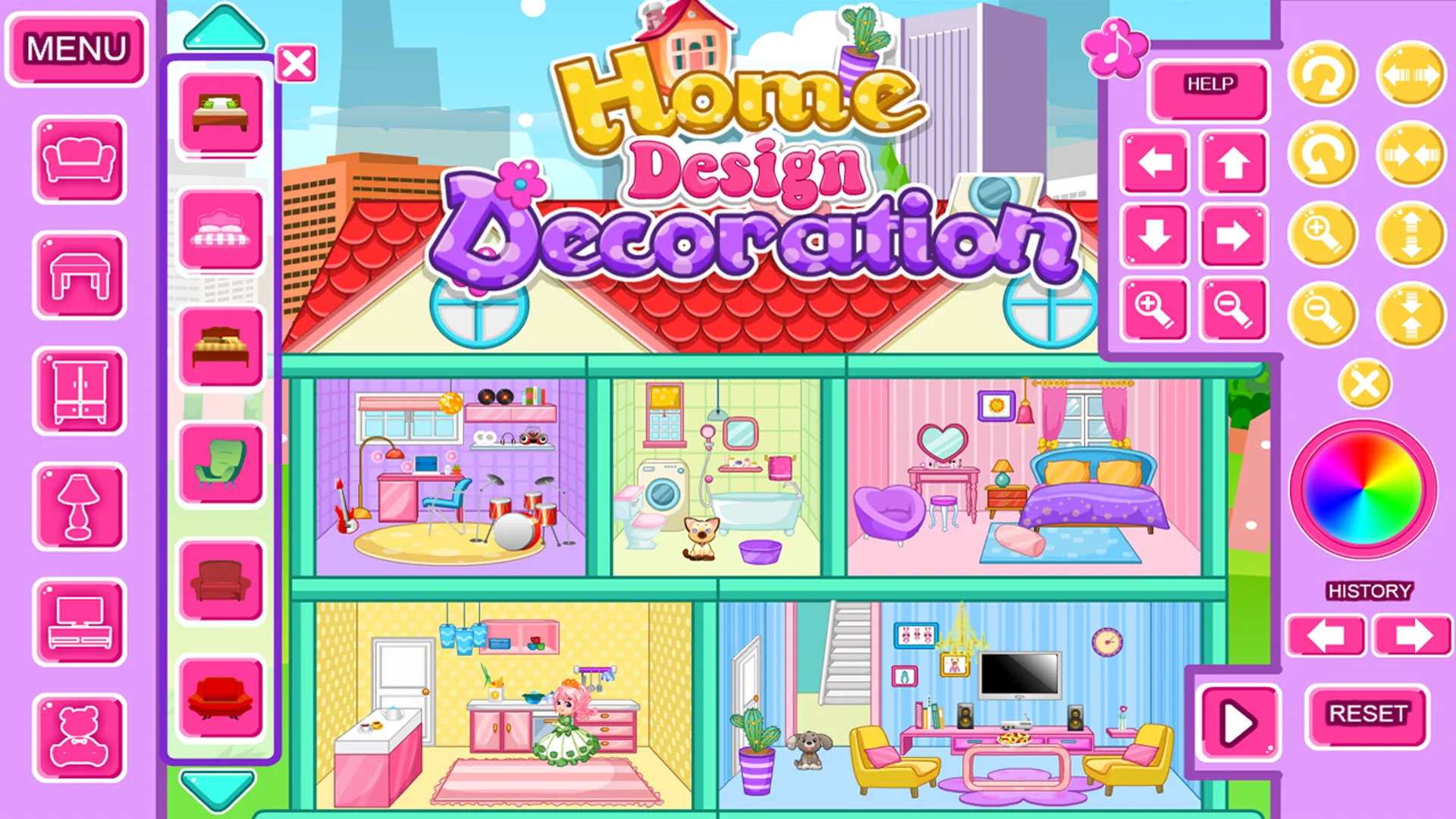 Home Decoration Game | Indus Appstore | Screenshot