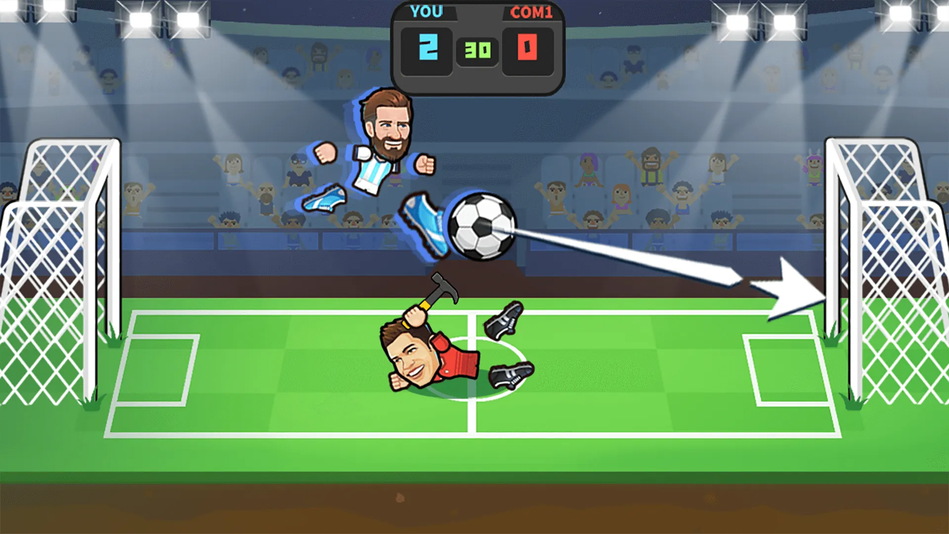 Go Flick Soccer | Indus Appstore | Screenshot