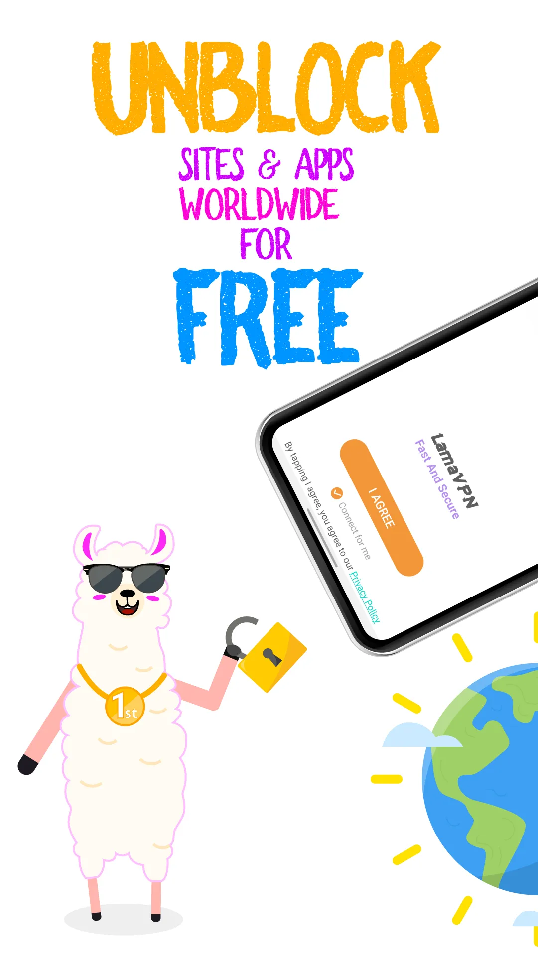 Llama VPN: Unlimited VPN Proxy | Indus Appstore | Screenshot