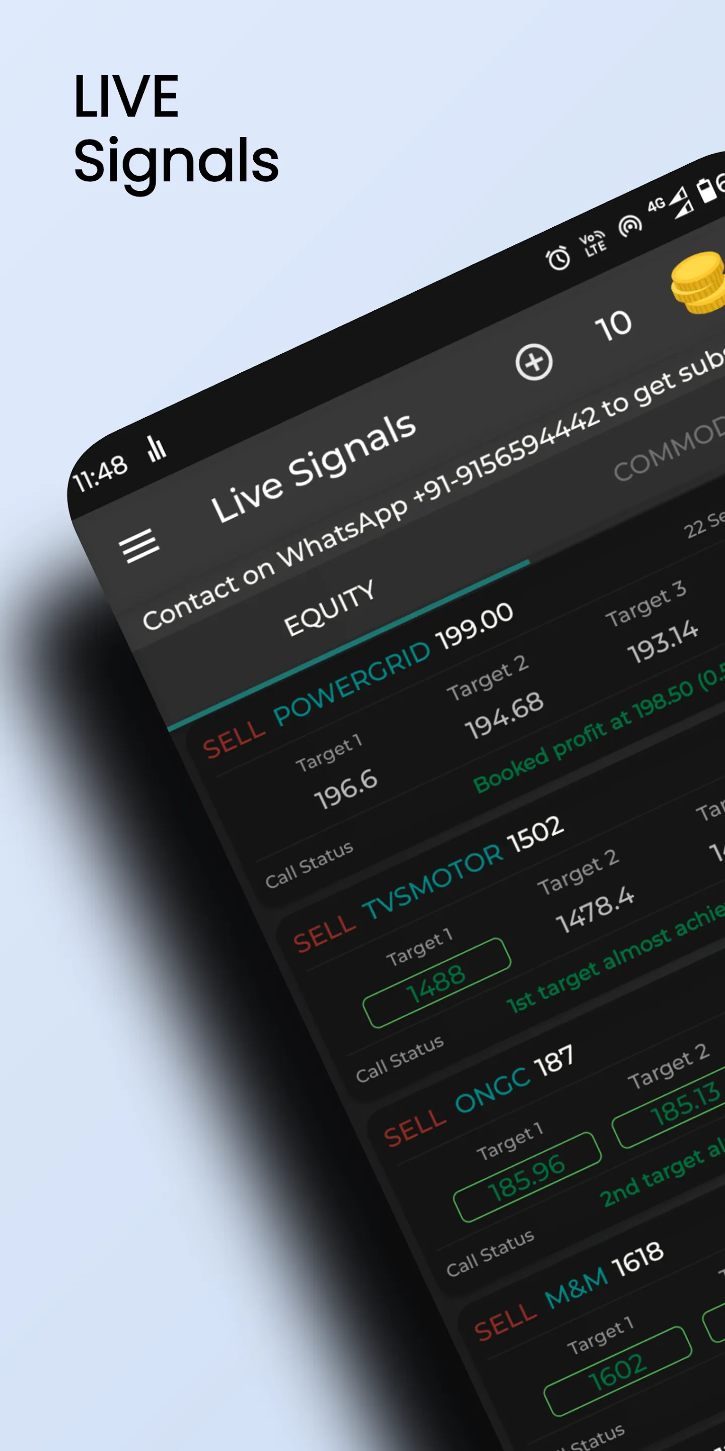 NSE & MCX TRADING SIGNALS | Indus Appstore | Screenshot