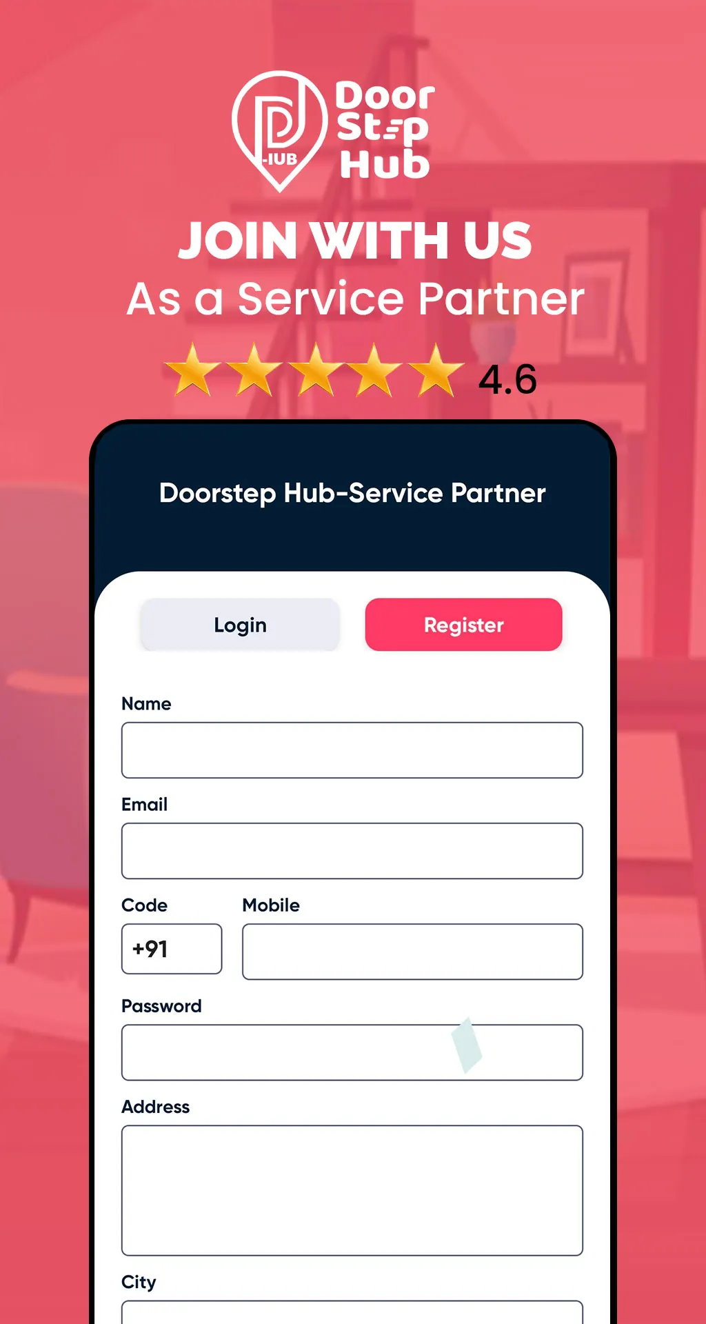 D-Hub Service Partner | Indus Appstore | Screenshot