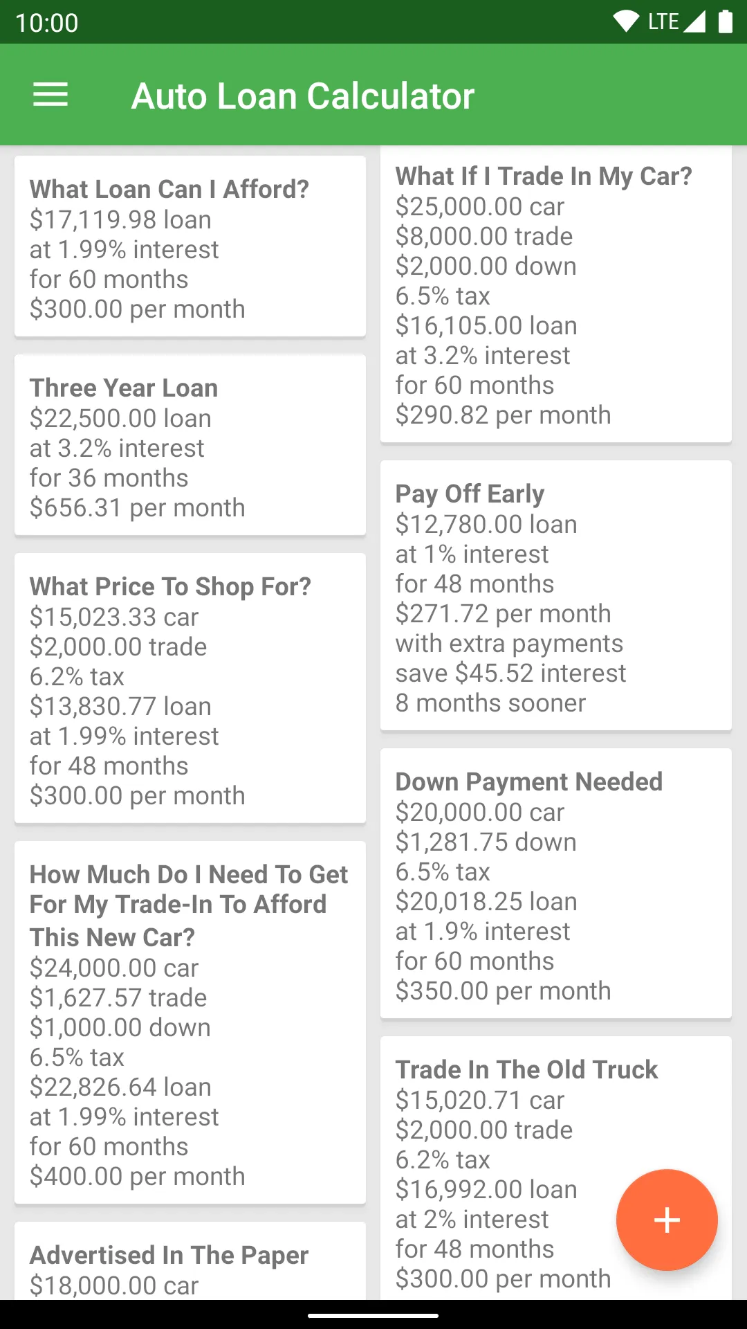 Auto Loan Calculator | Indus Appstore | Screenshot