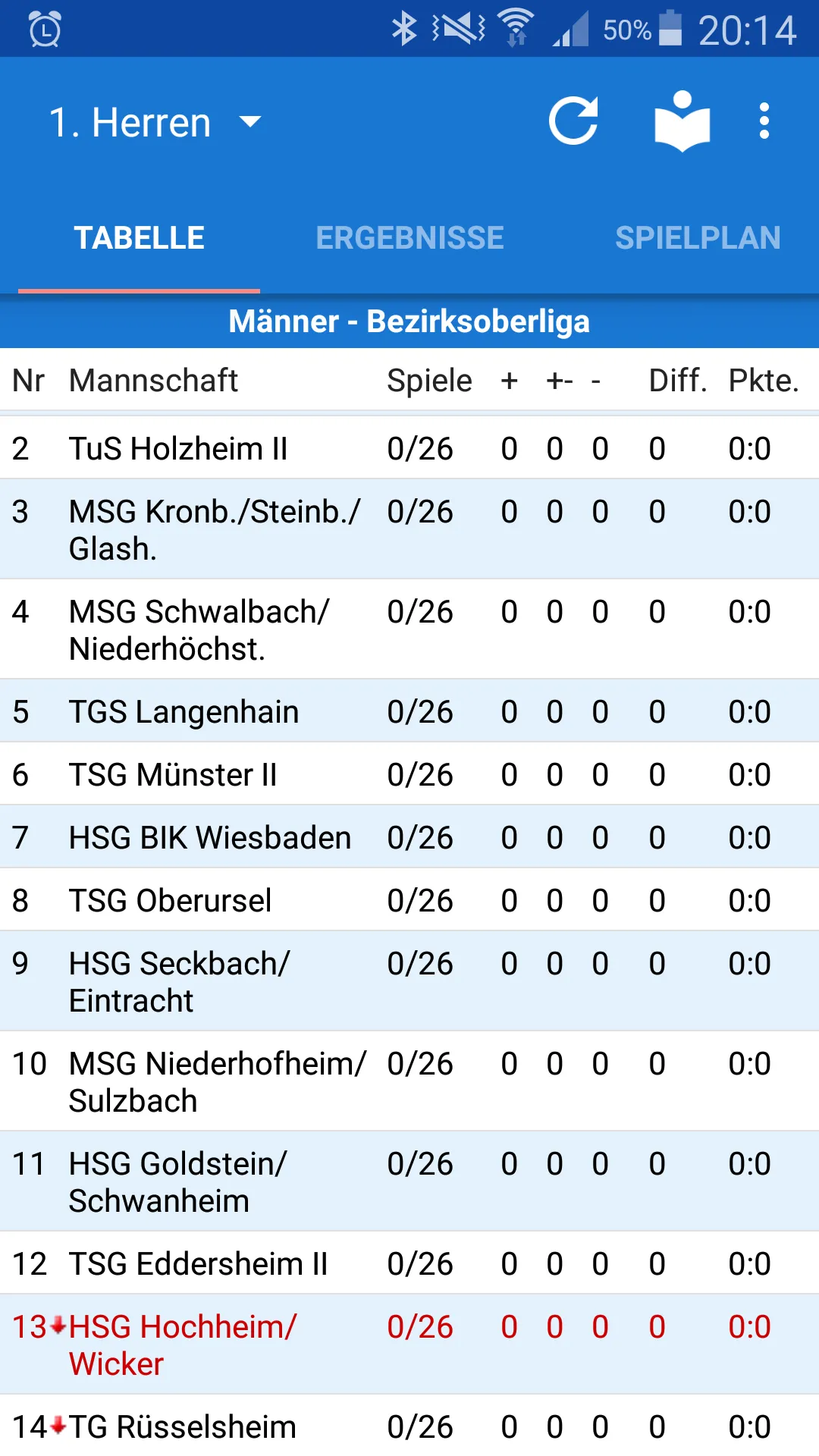 HSG Hochheim/Wicker | Indus Appstore | Screenshot