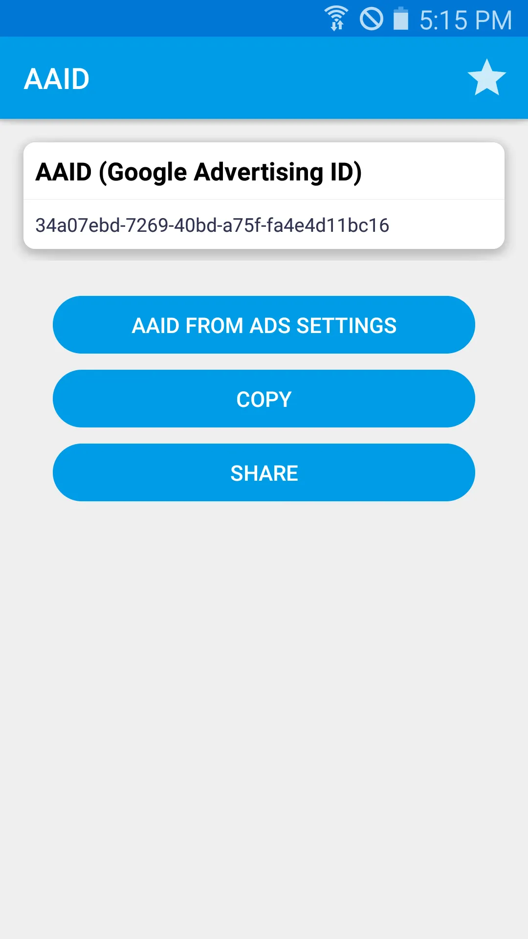 AAID - Find your Google Advert | Indus Appstore | Screenshot