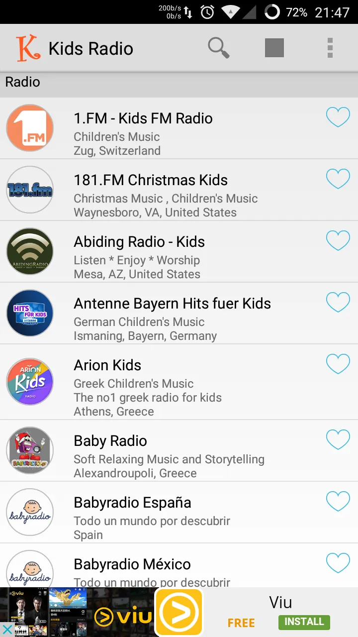 Kids Radio | Indus Appstore | Screenshot