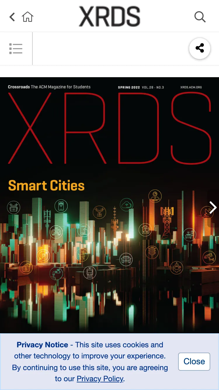 XRDS The Magazine for Students | Indus Appstore | Screenshot