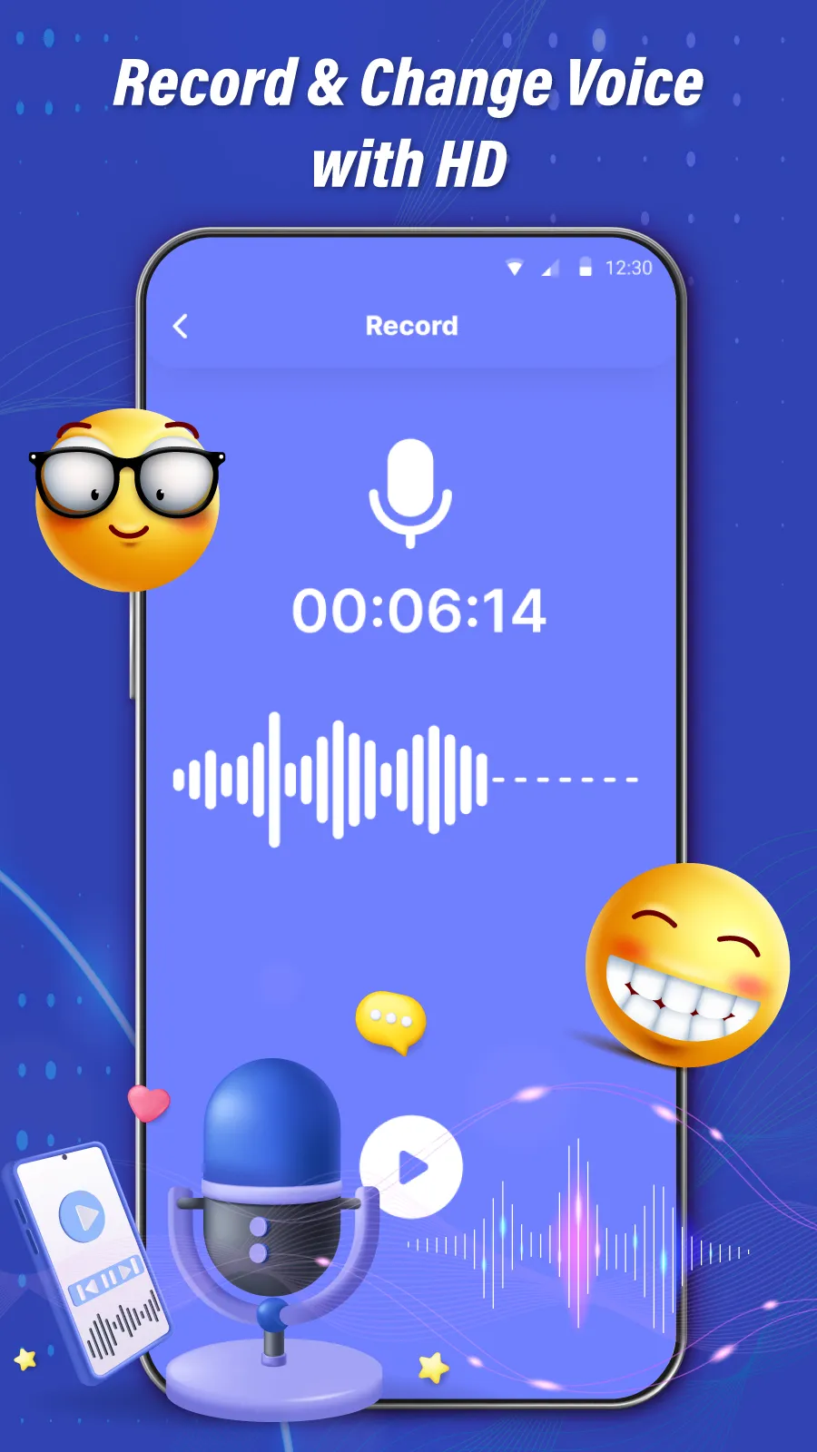 Voice Changer: Audio Effects | Indus Appstore | Screenshot