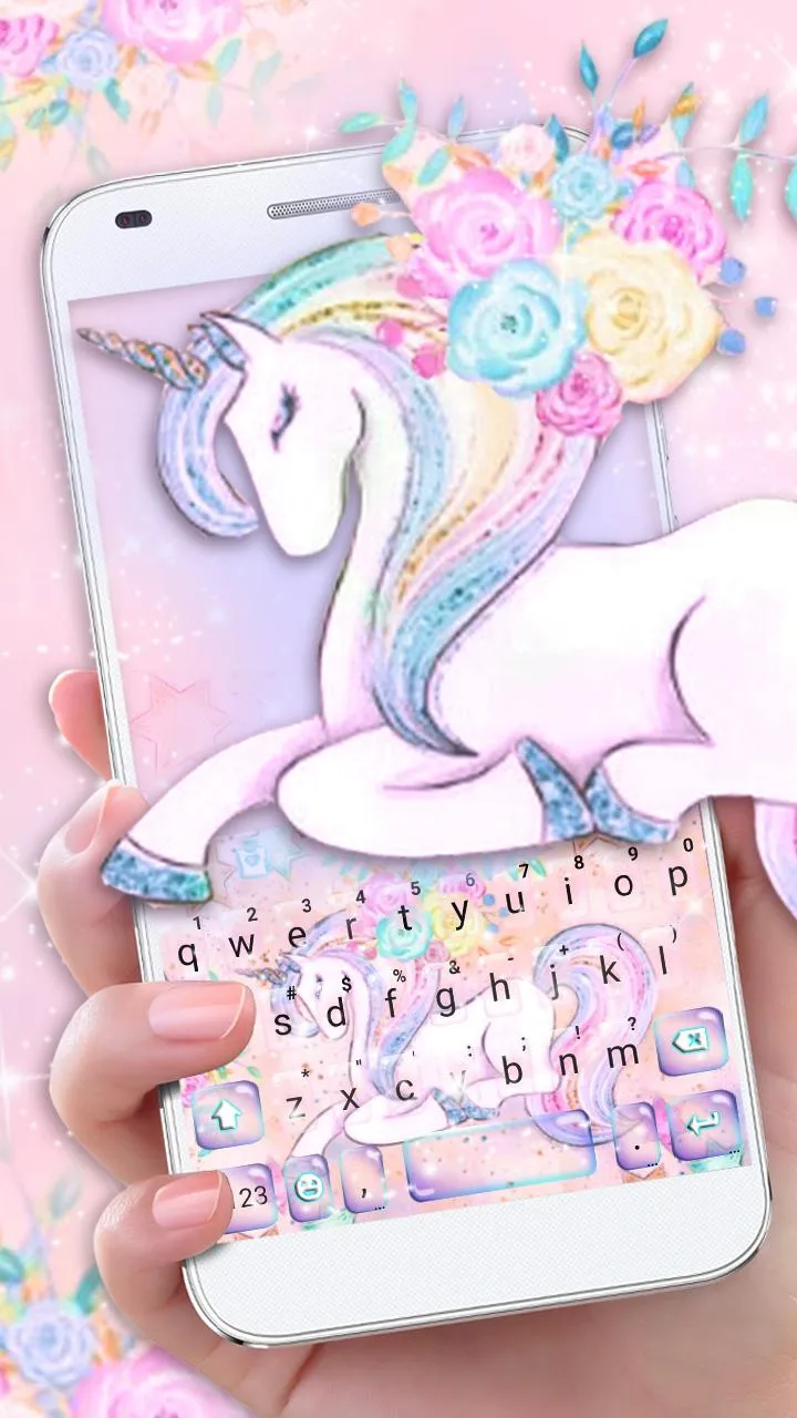 Floral Unicorn Theme | Indus Appstore | Screenshot