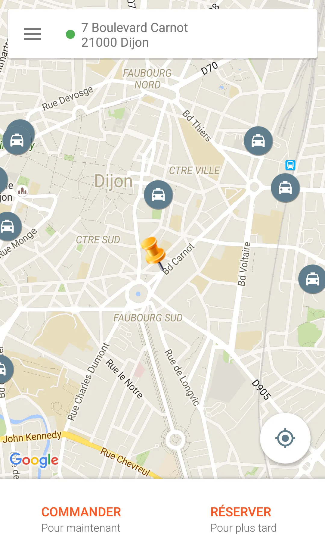 Taxi Dijon | Indus Appstore | Screenshot