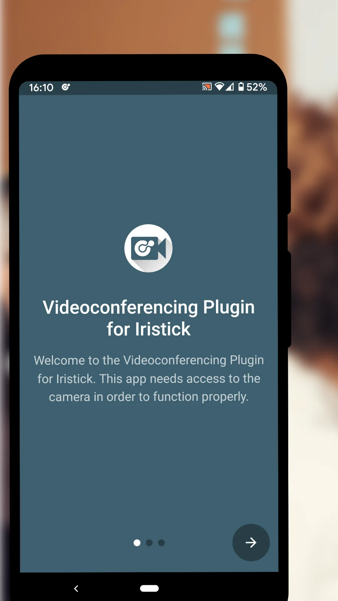 Videoconf. Plugin for Iristick | Indus Appstore | Screenshot